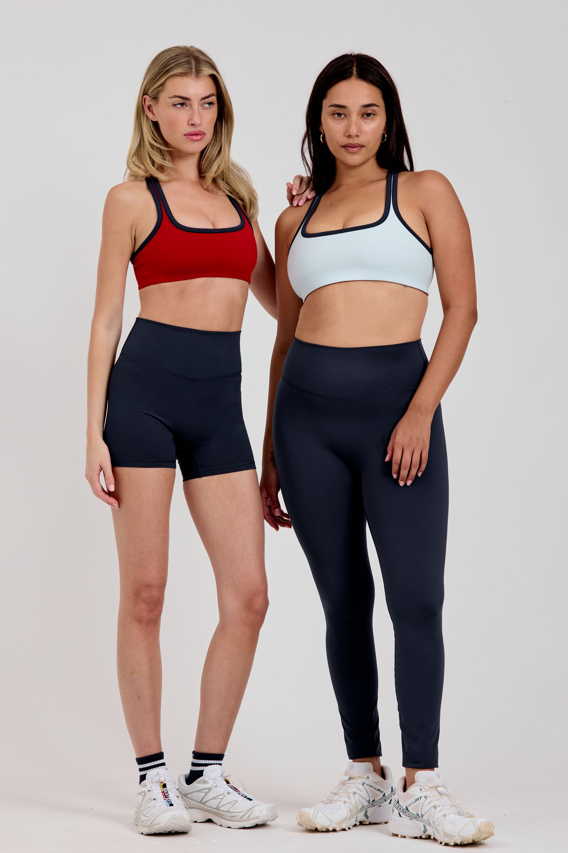 Reversible Racer Bra Cherry/Navy Dolphin/Navy