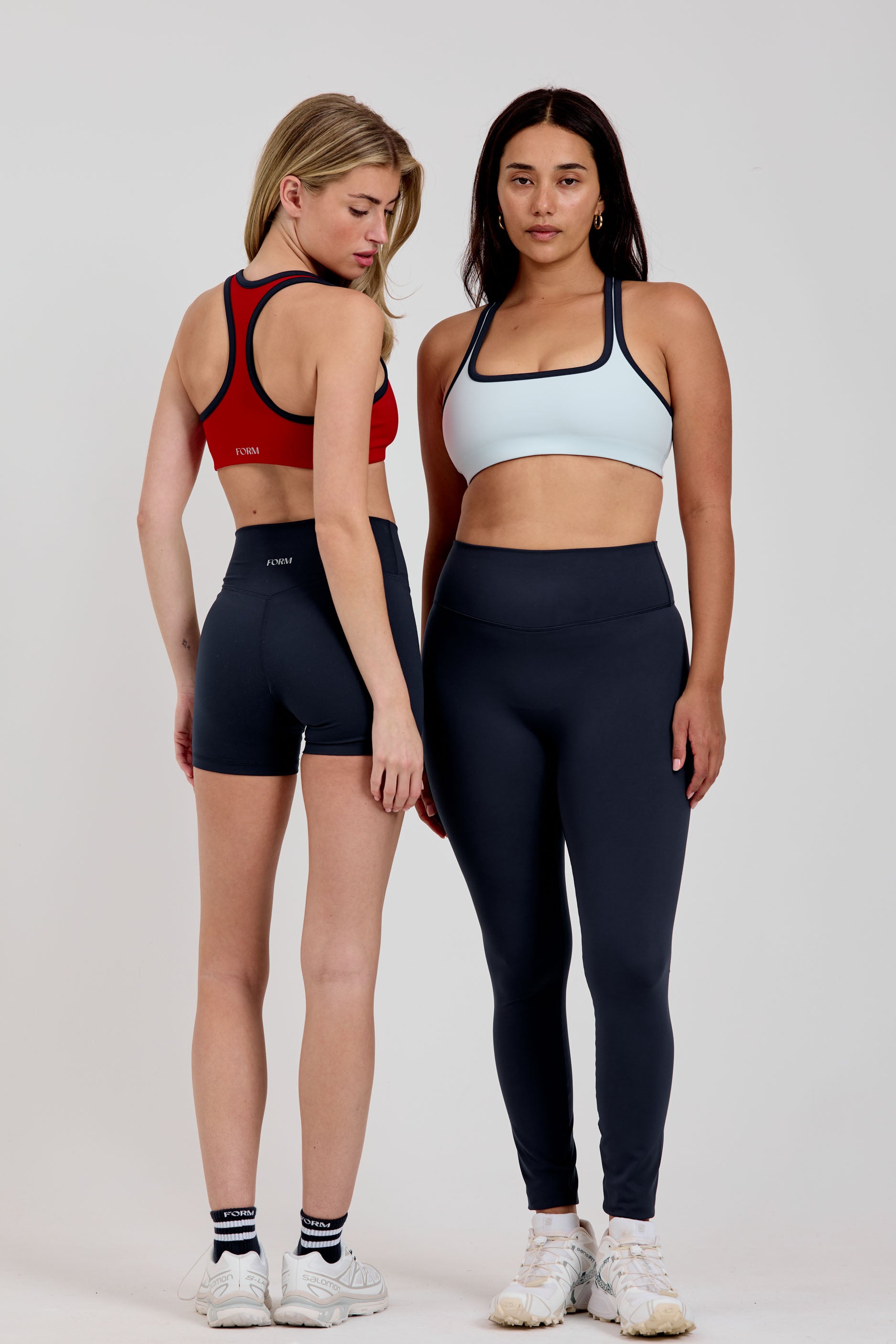 Reversible Racer Bra Cherry/Navy Dolphin/Navy
