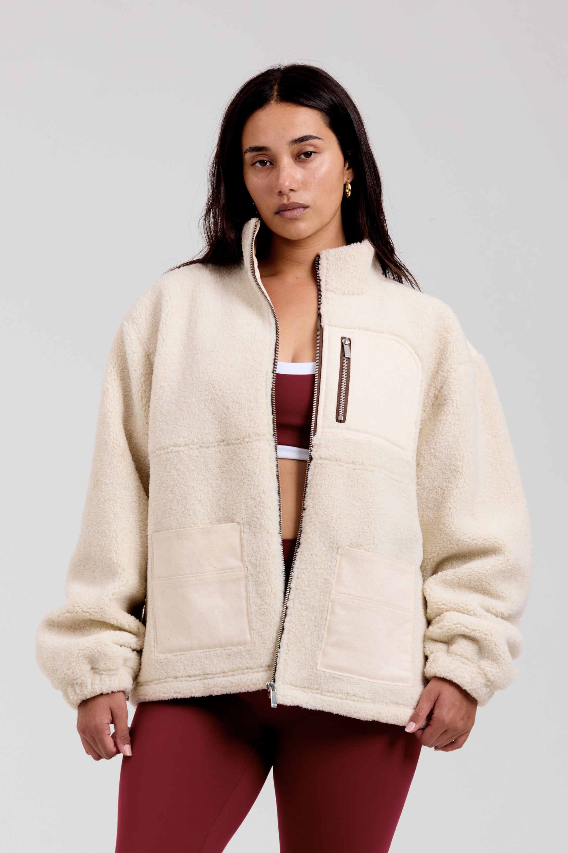Sherpa Jacket Cream