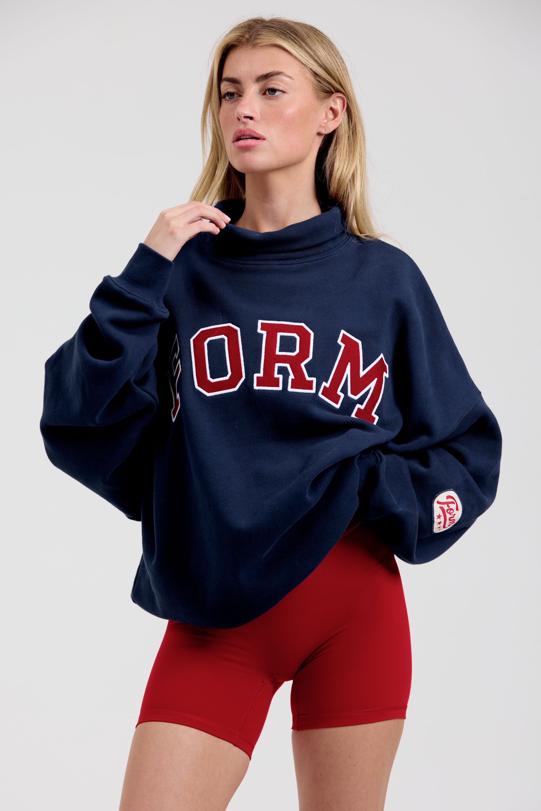 uniFORM Sweatshirt Navy/Cherry