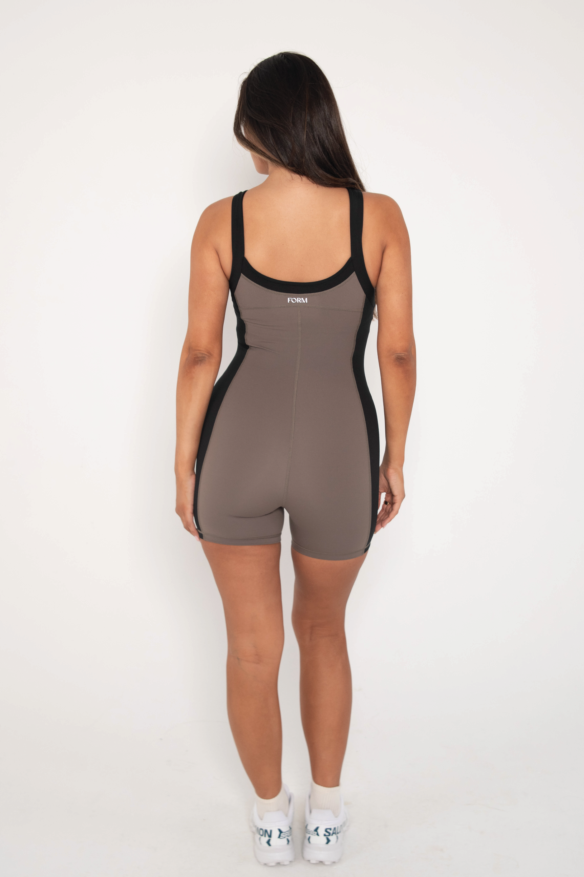 Two Toned Onesie Walnut