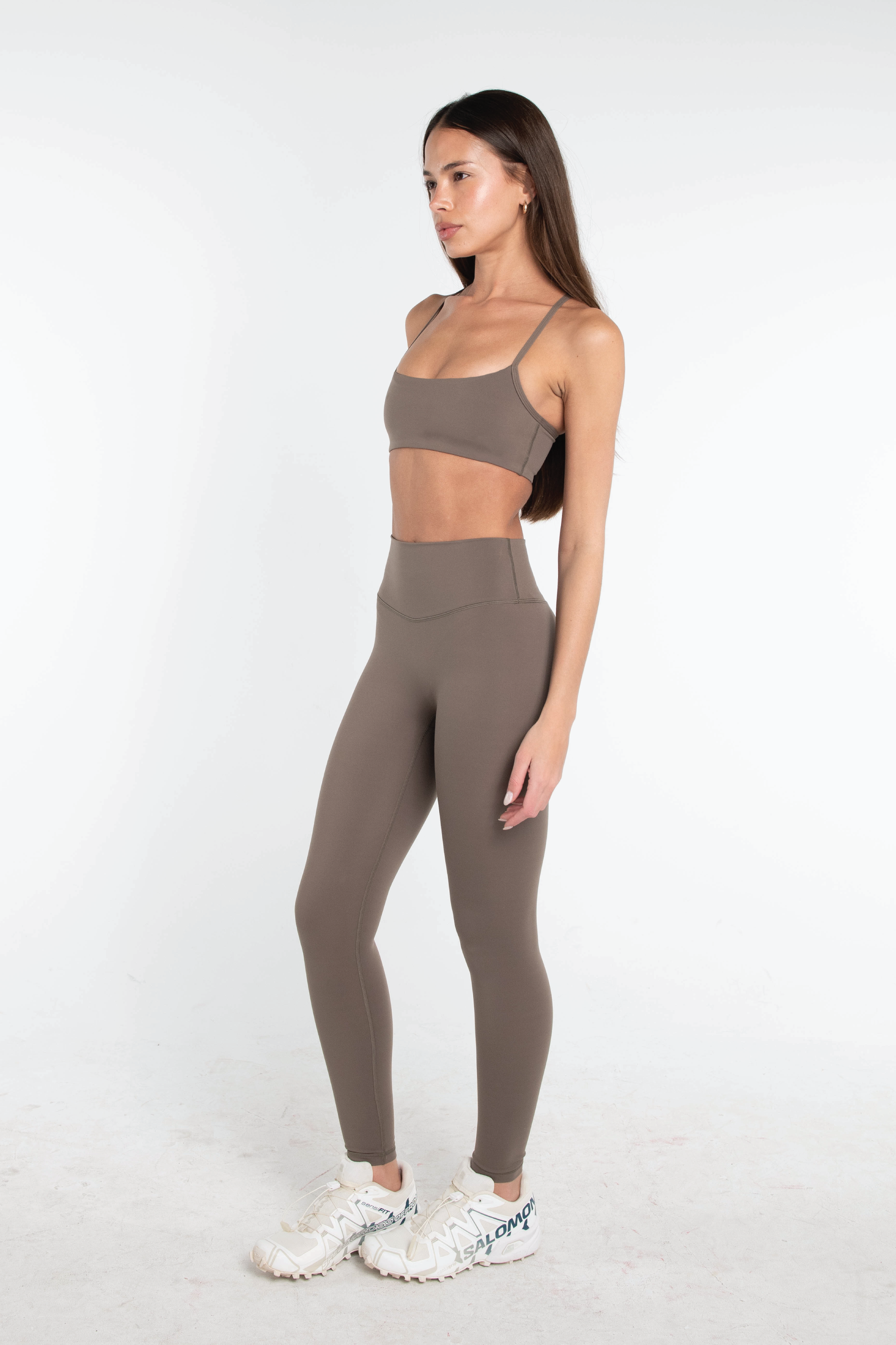 Criss Cross Bra Walnut