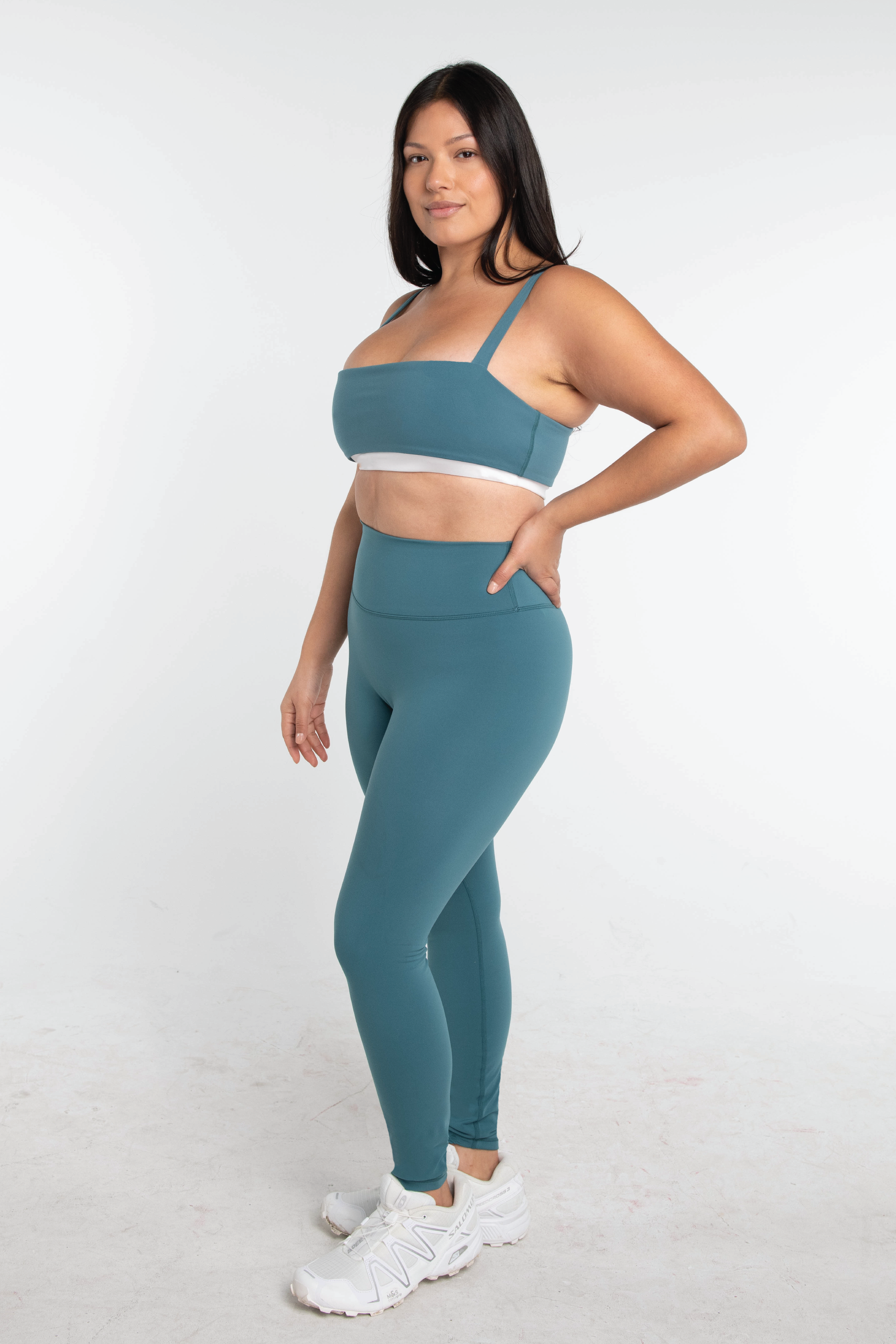 Fold Over Bra Lagoon