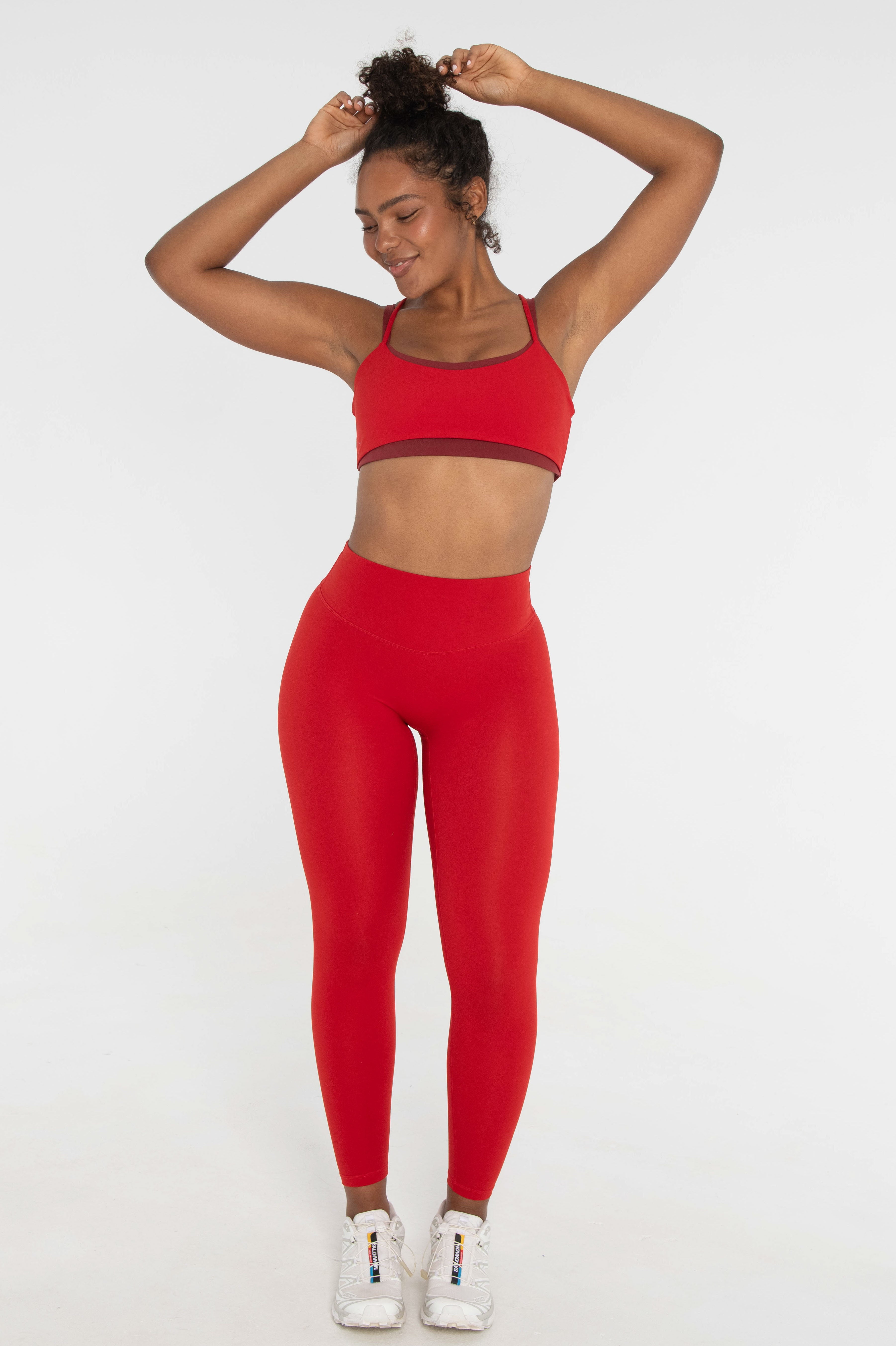 Core Leggings Cherry