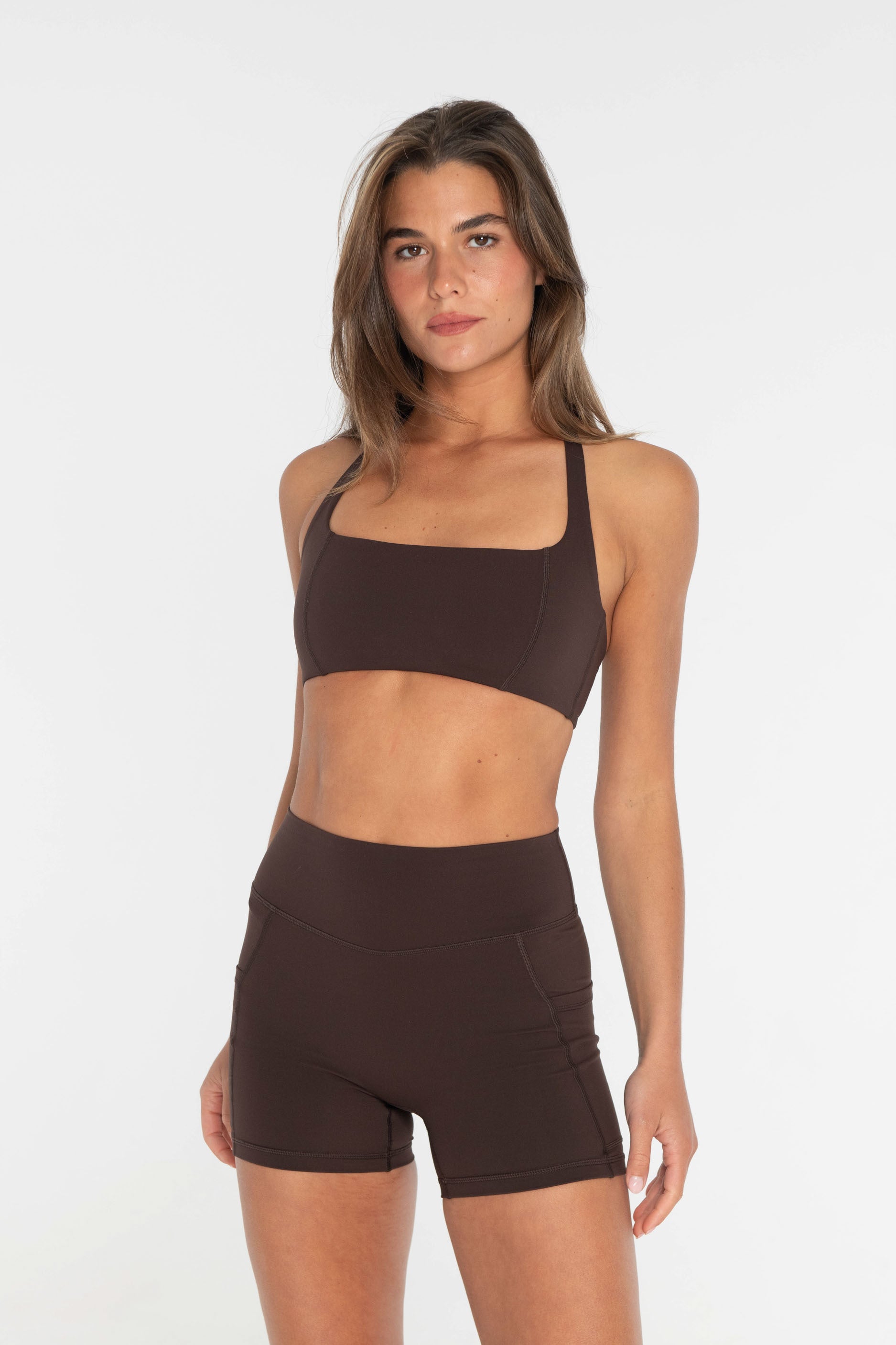 Halter Bra Espresso