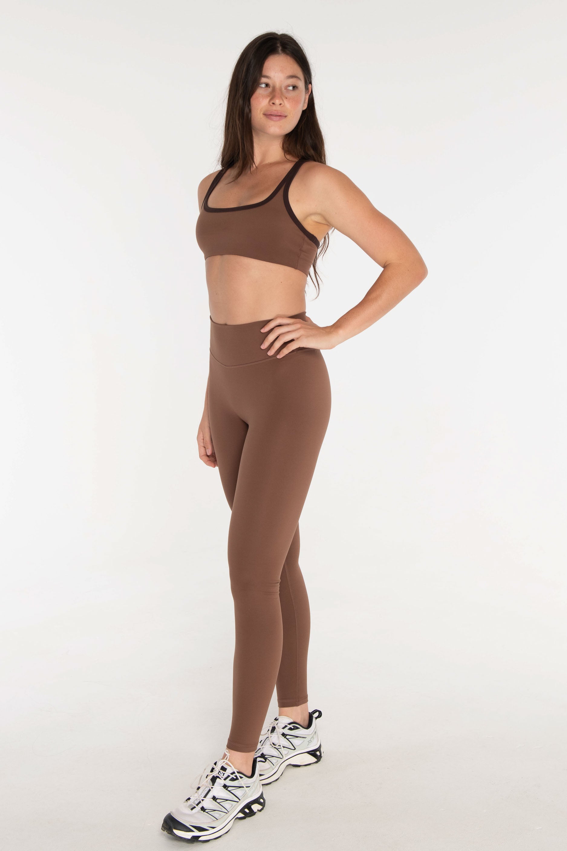 Racer Bra Teddy/Espresso