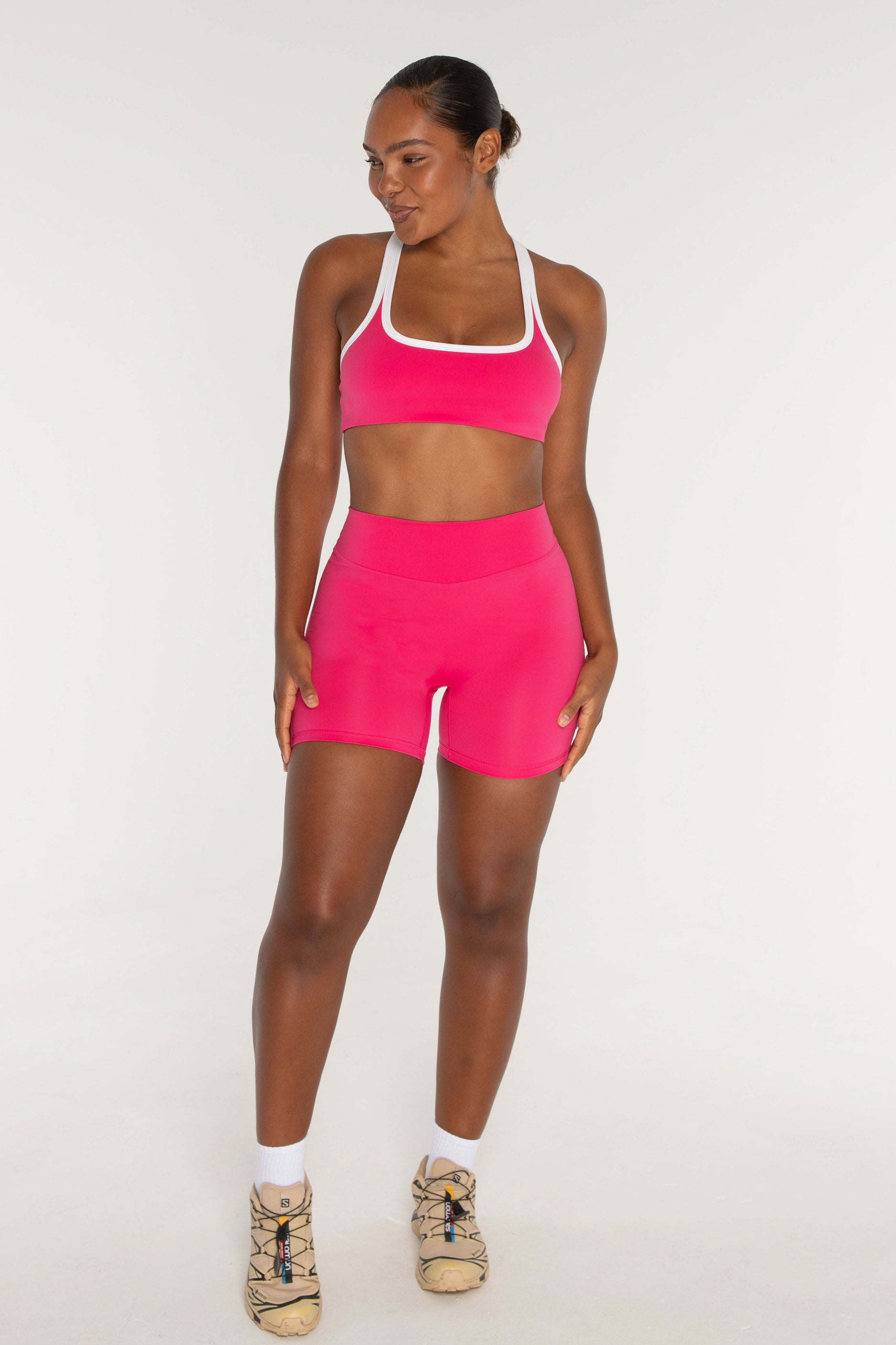 Racer Bra Flirt/White