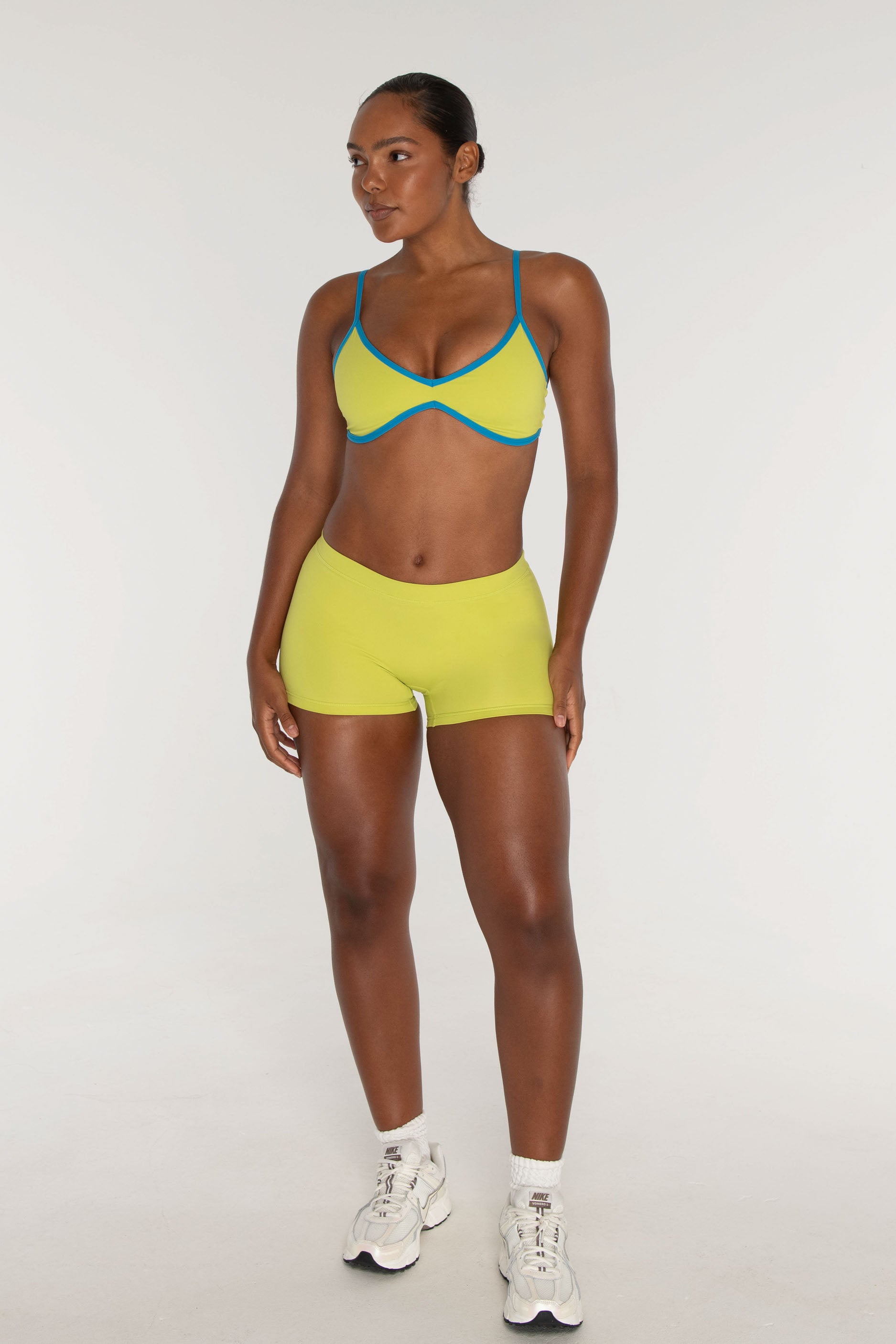 Mini Shorts Lime