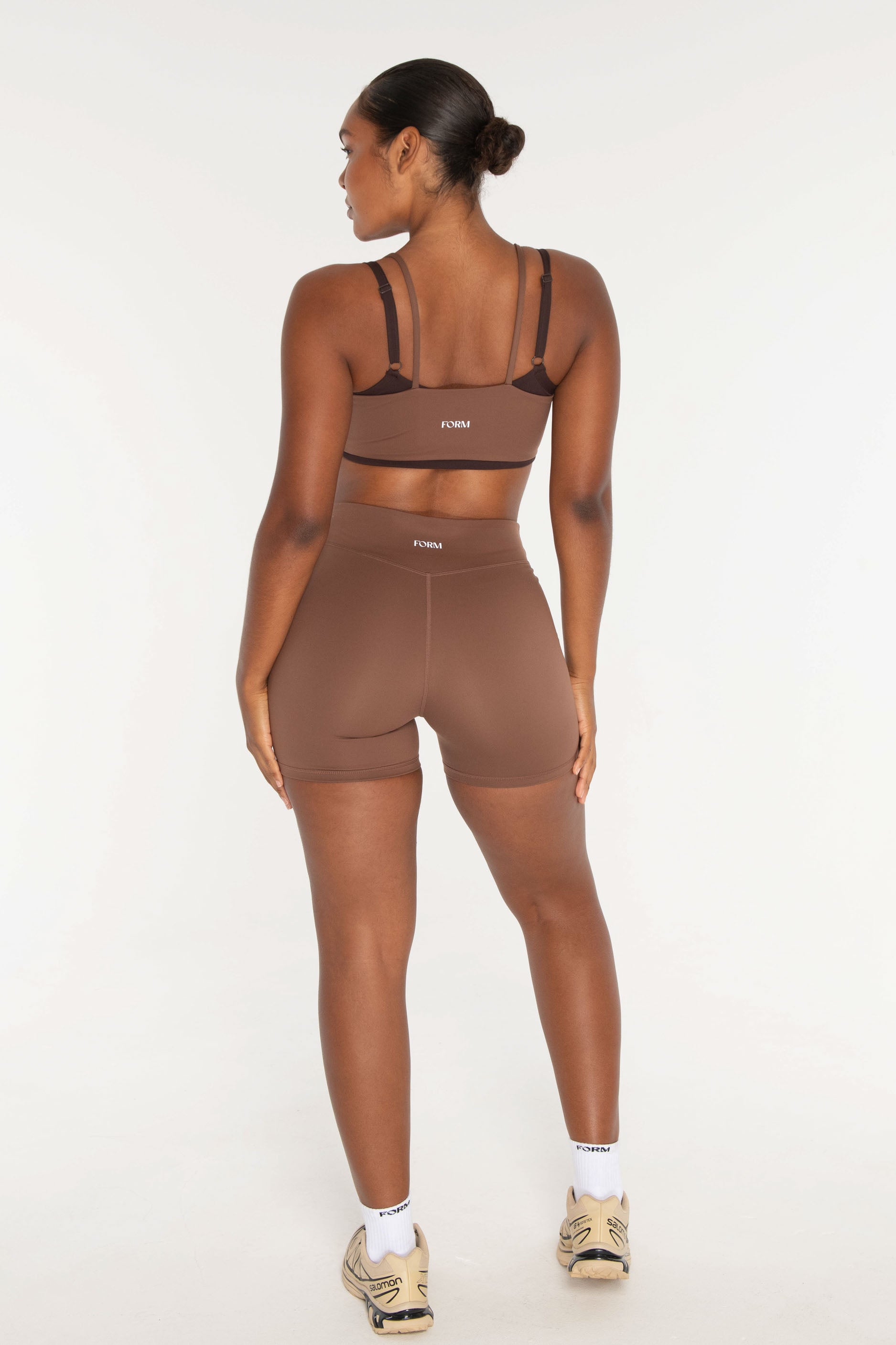 Layered Bra Teddy/Espresso