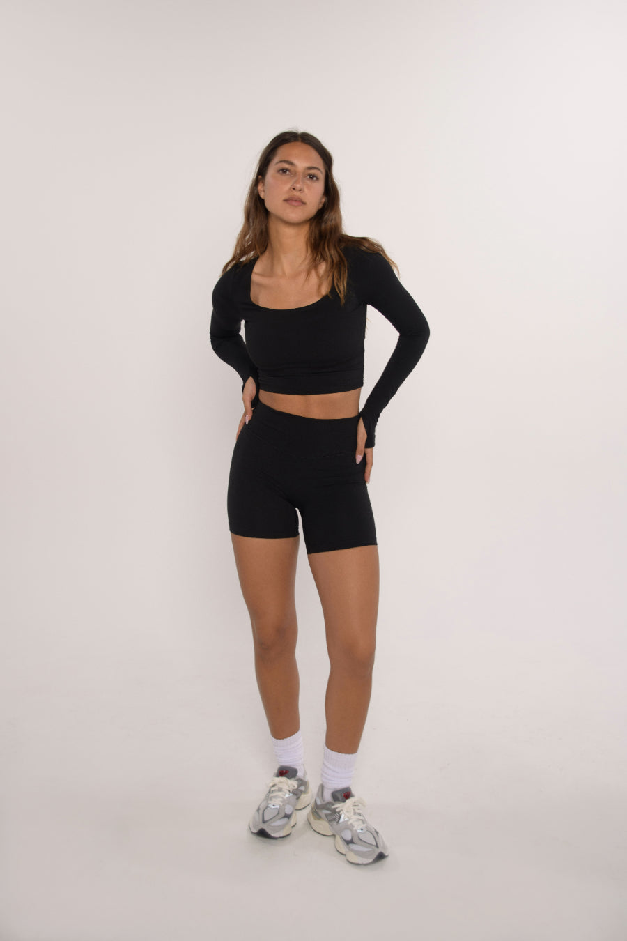 Square Long Sleeve Black