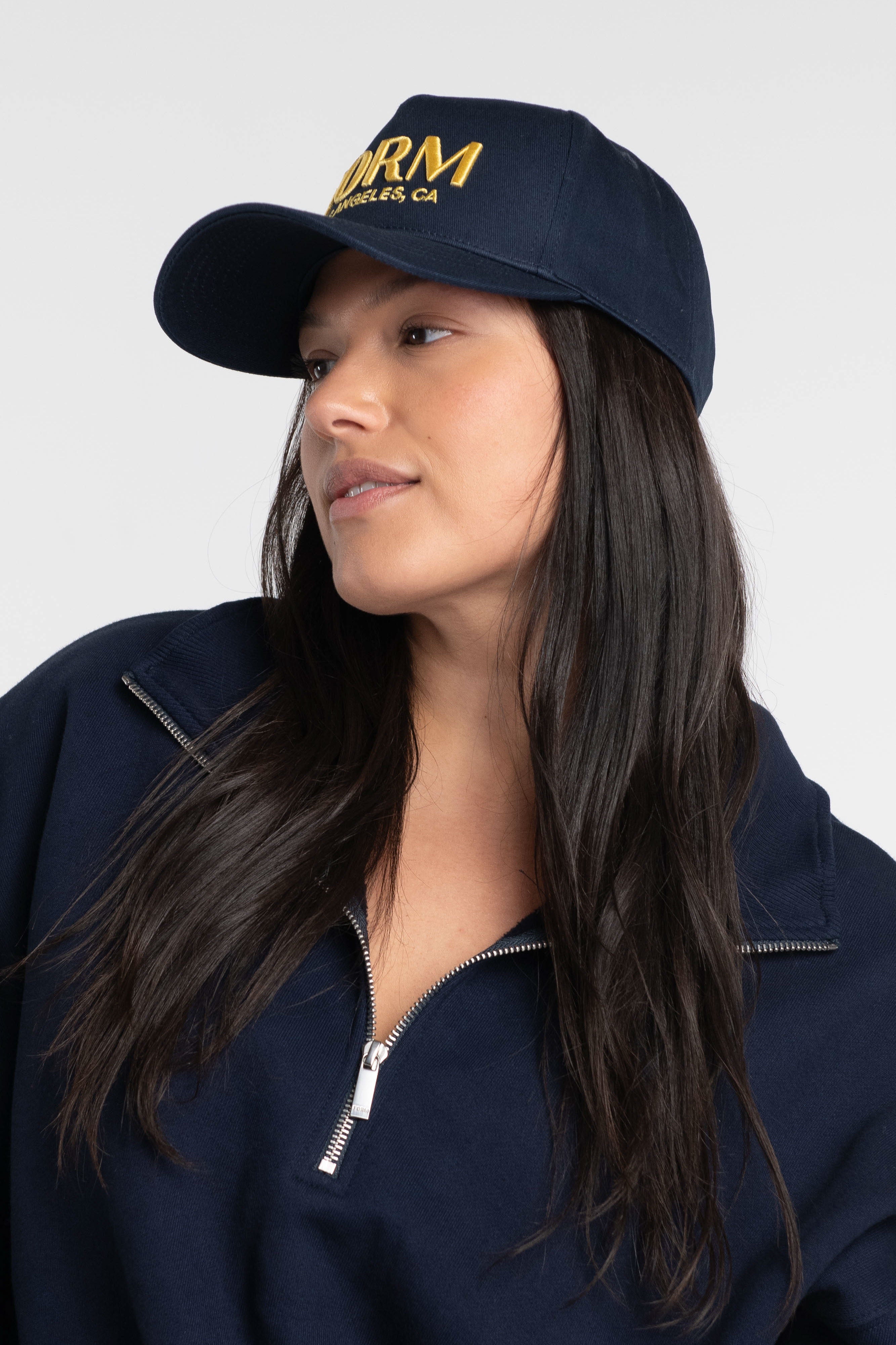 Los Angeles FORM Hat Navy/Yellow