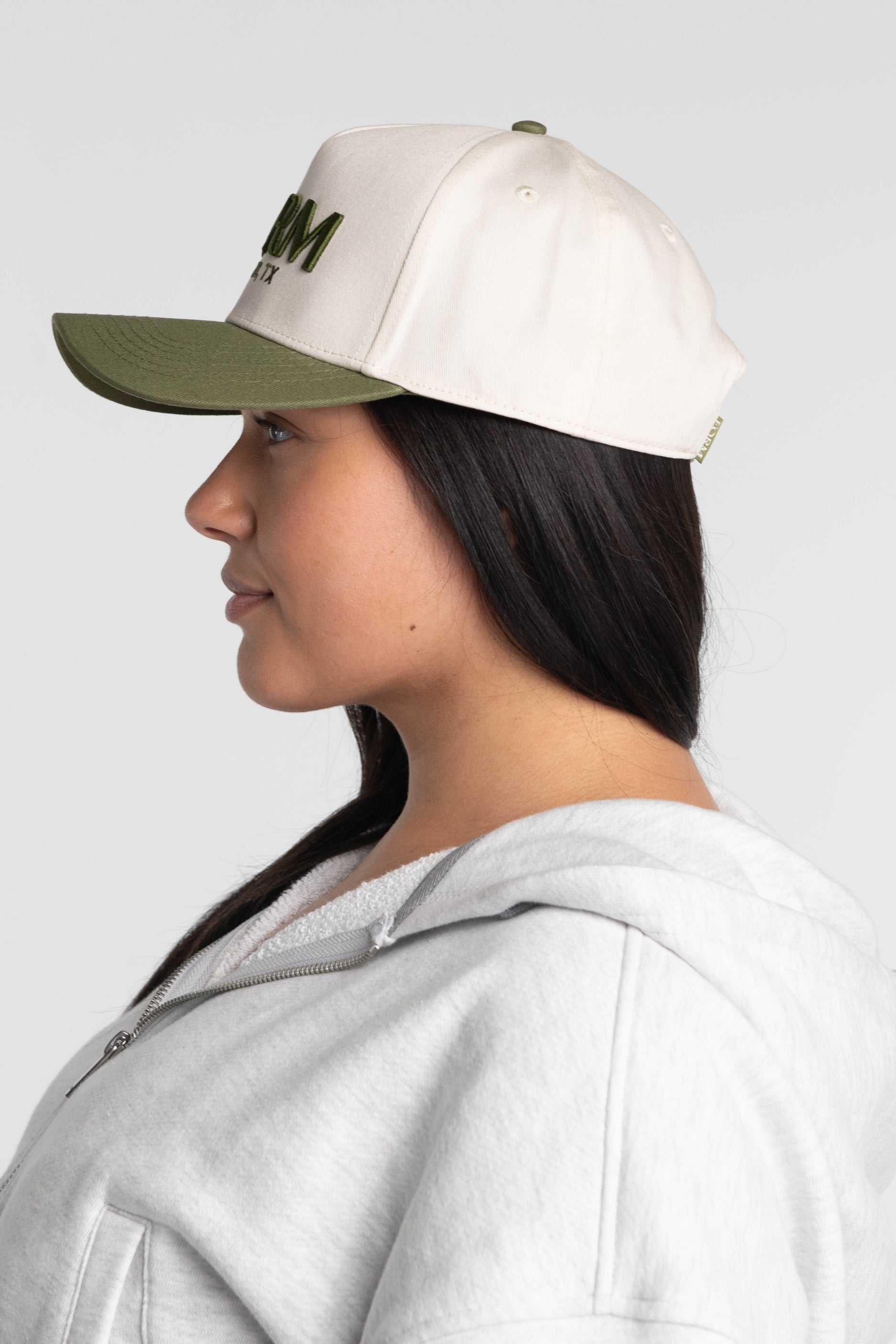 Austin FORM Hat Green/Cream