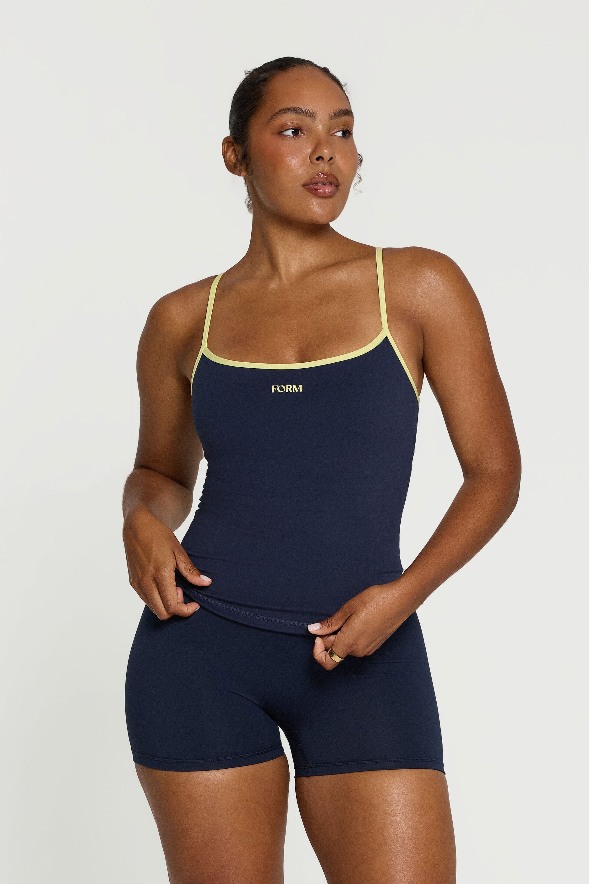 FORM Cami Navy/Lemon
