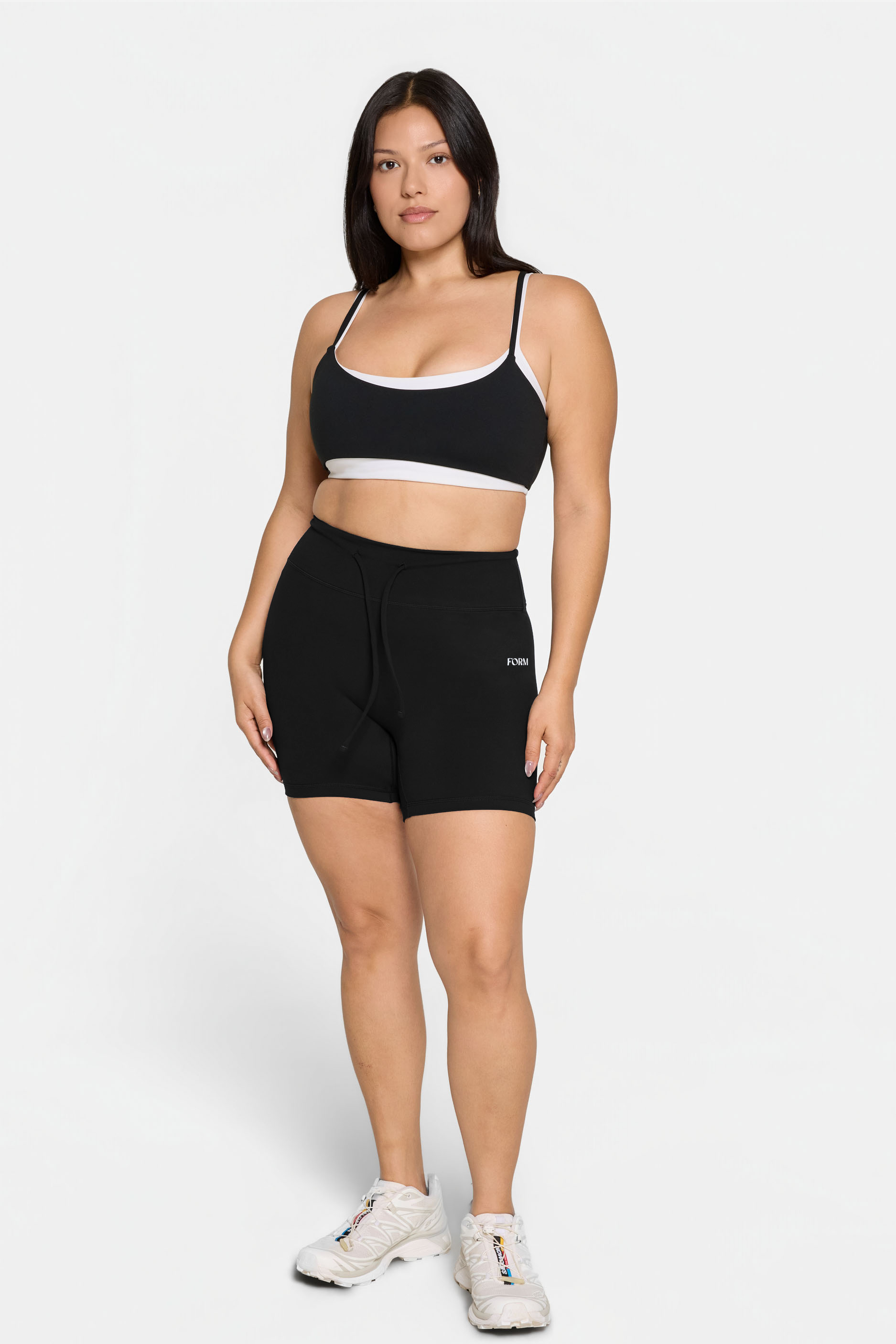 Drawstring Short Black