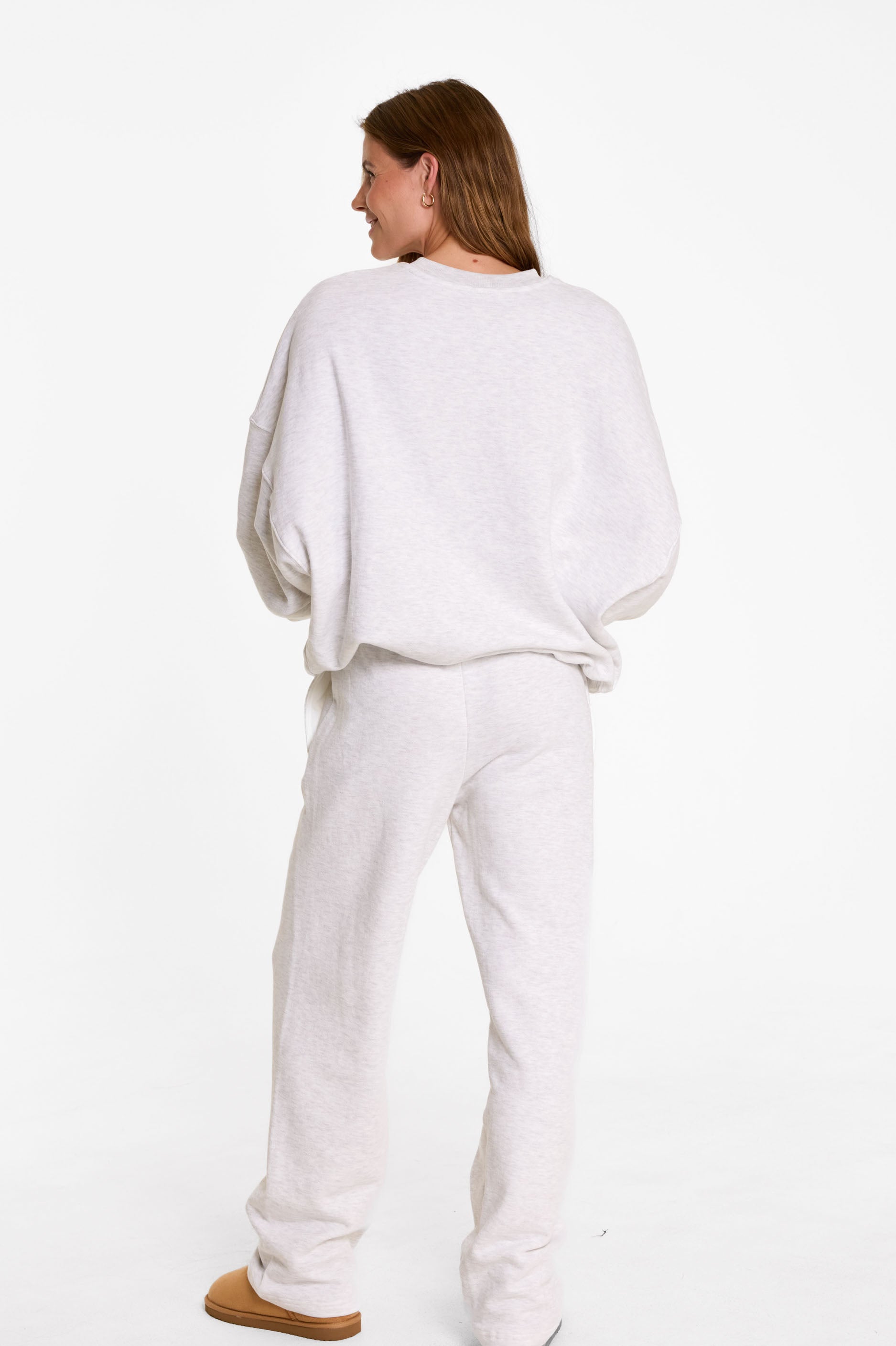 uniFORM Crewneck Heather Grey/Baby Blue