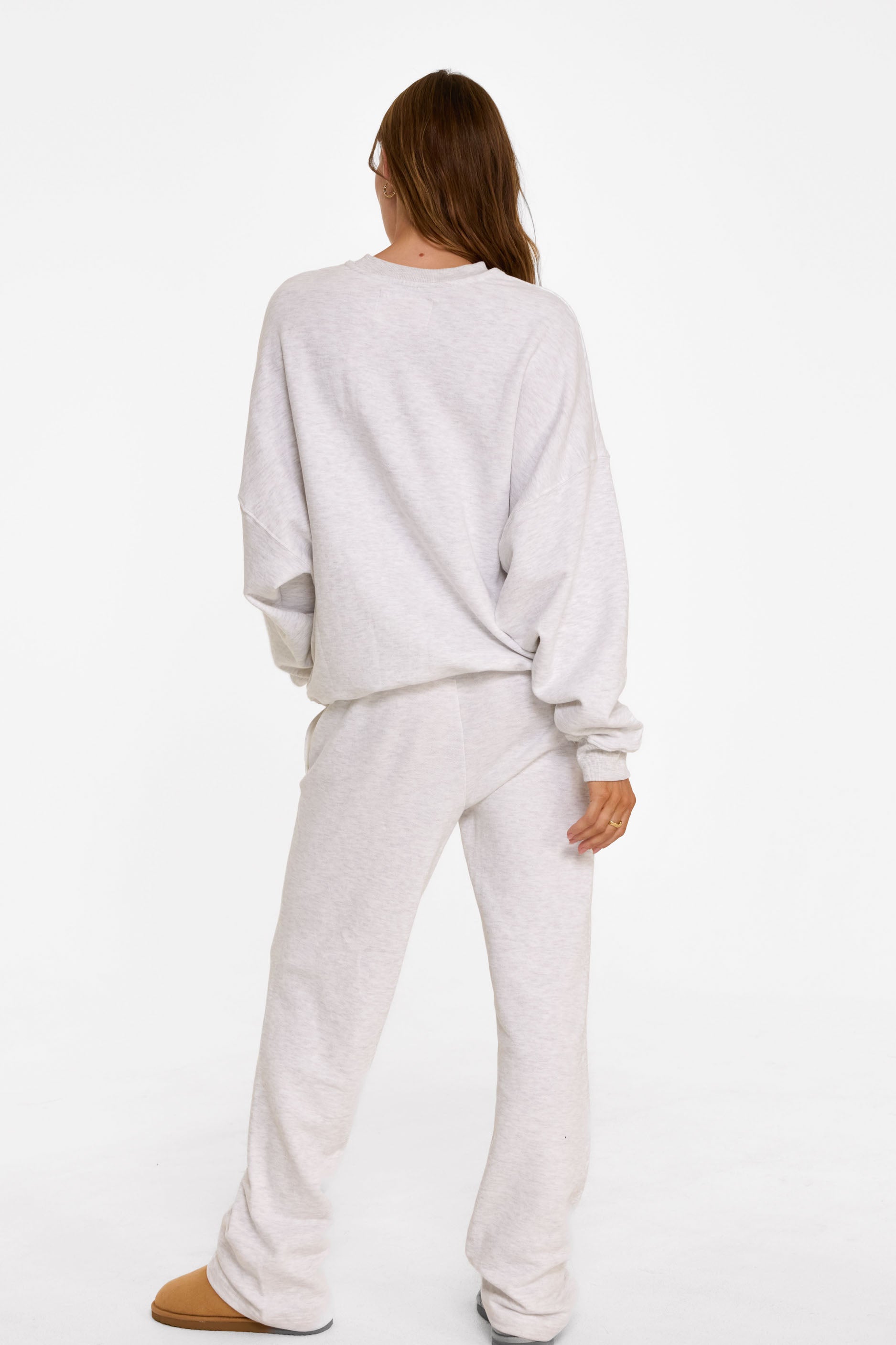 uniFORM Crewneck Heather Grey/Baby Pink