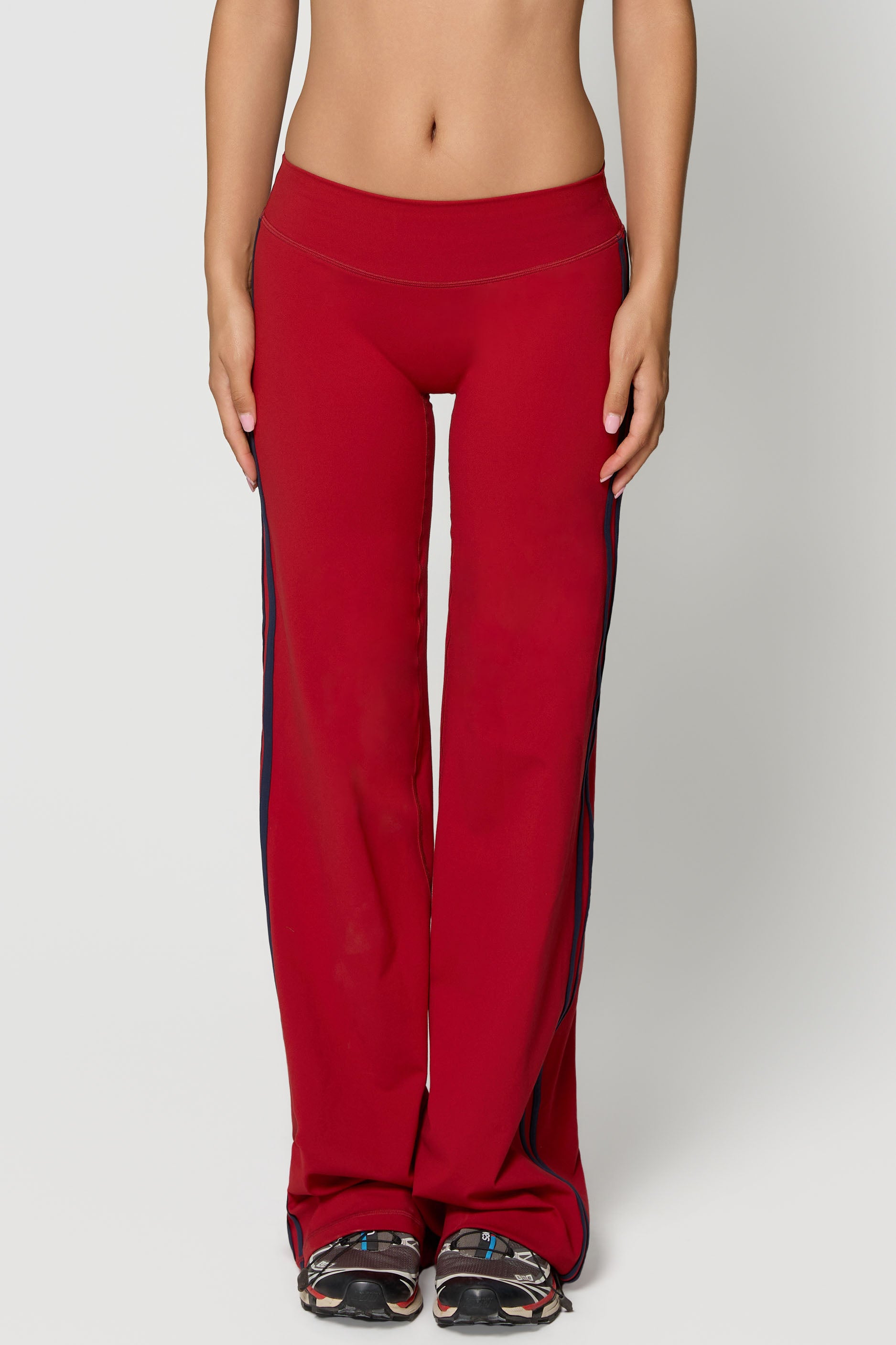 Track Legging Ruby/Navy