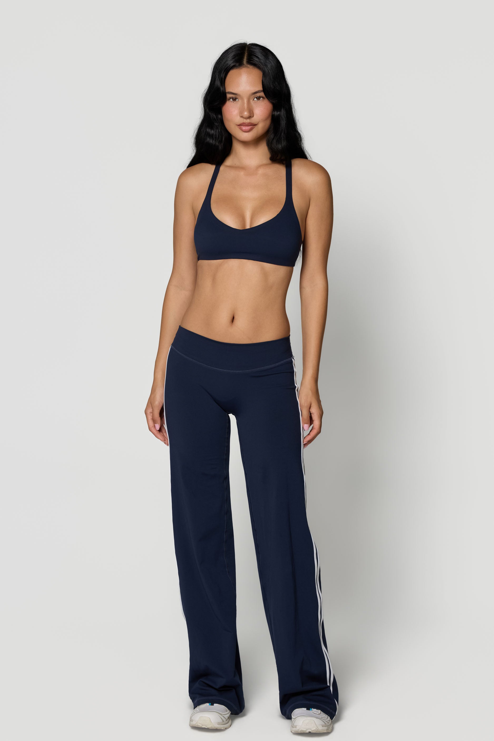 Seamless X Bra Navy