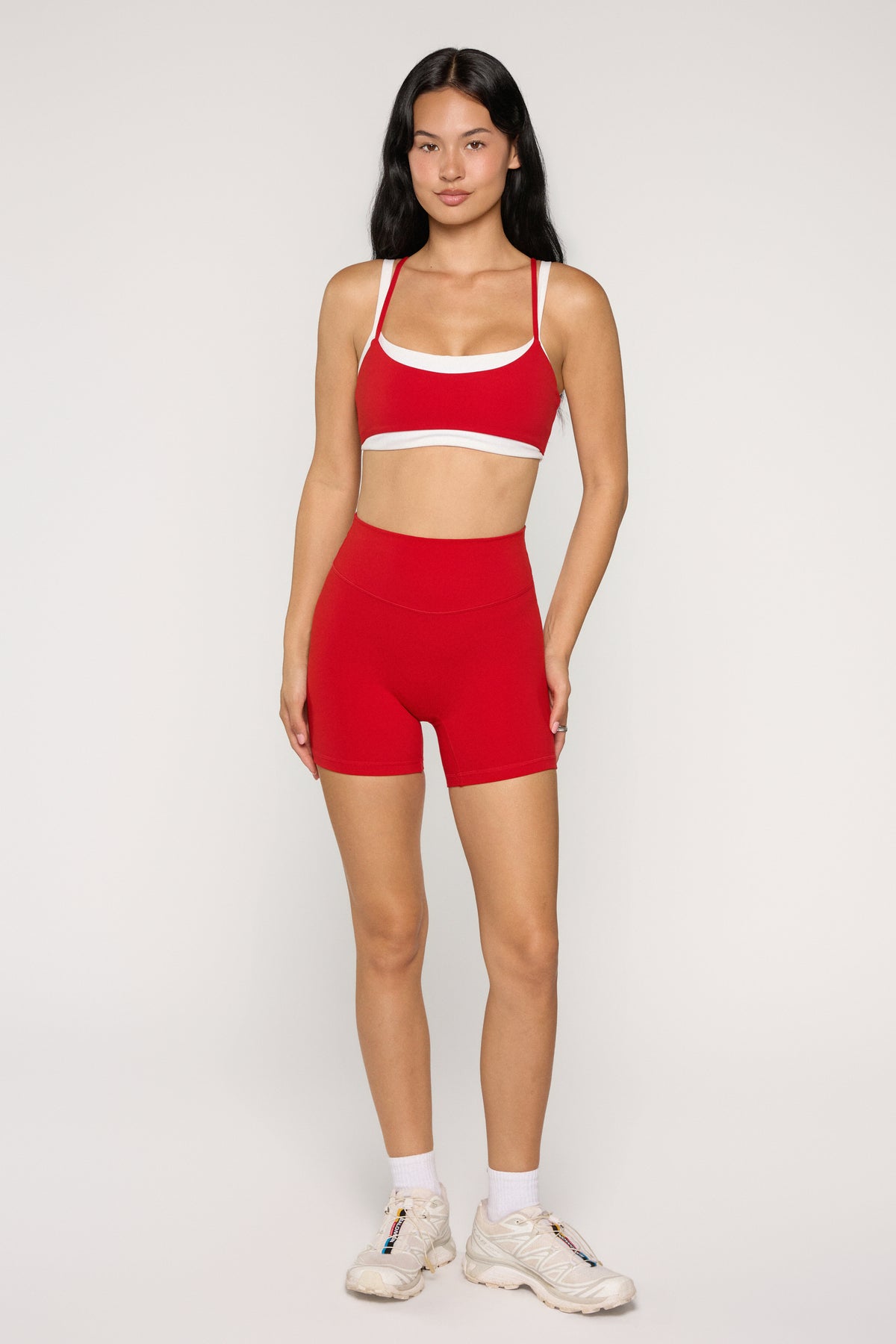 Layered Bra Cherry