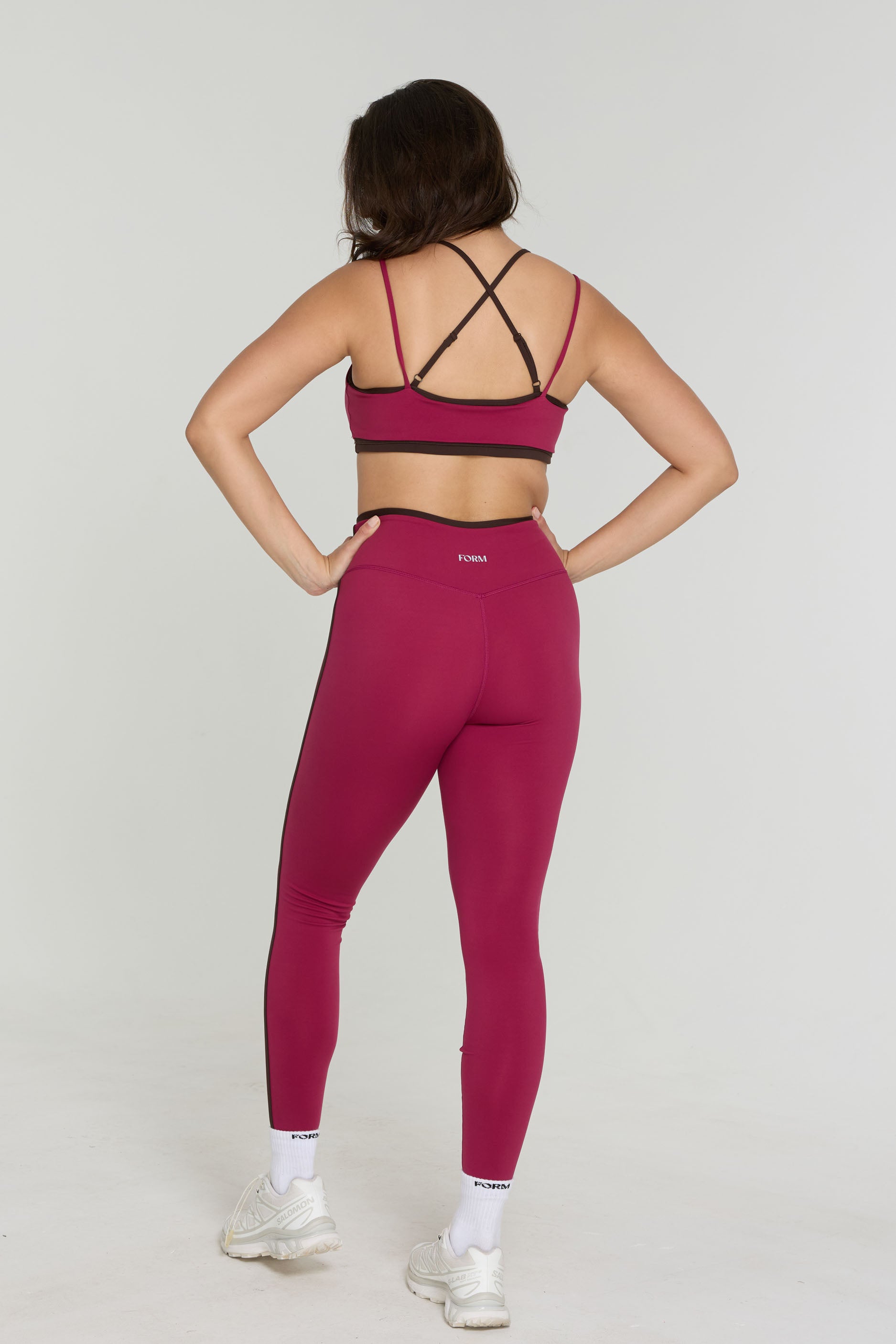 Two Tone Leggings Crush/Espresso