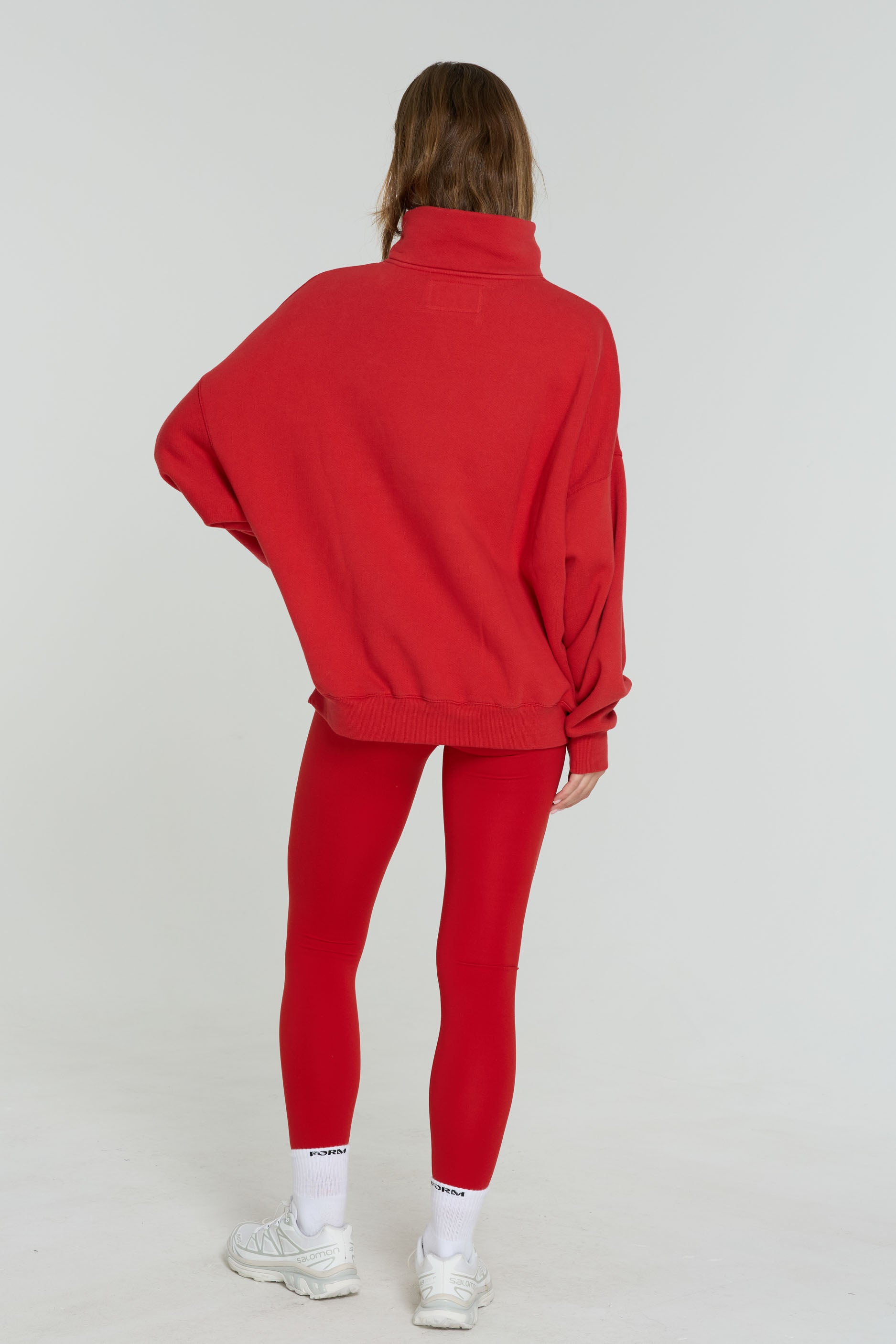 uniFORM Sweatshirt Cherry/White