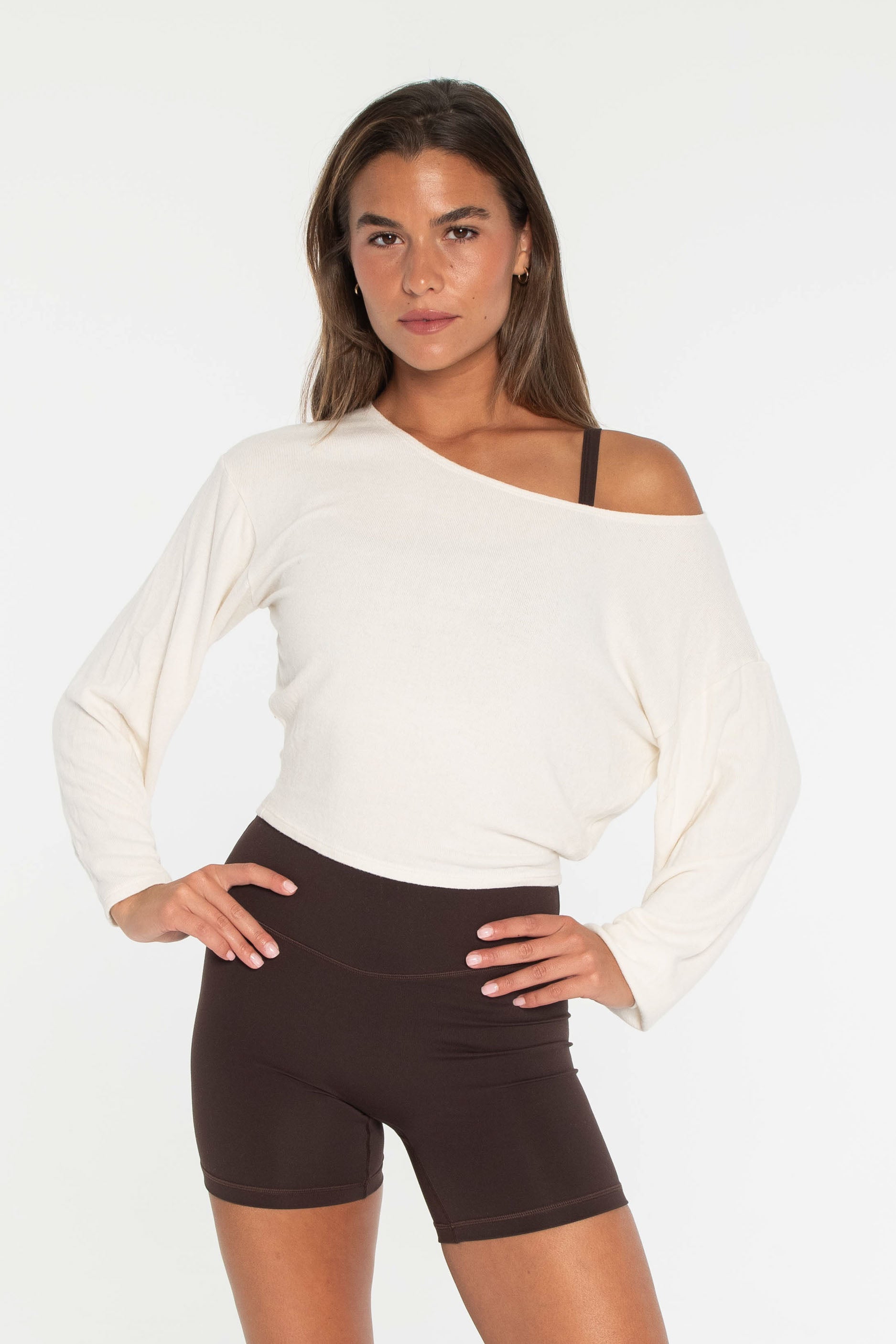 Off Shoulder Sweater Cloud – FORM