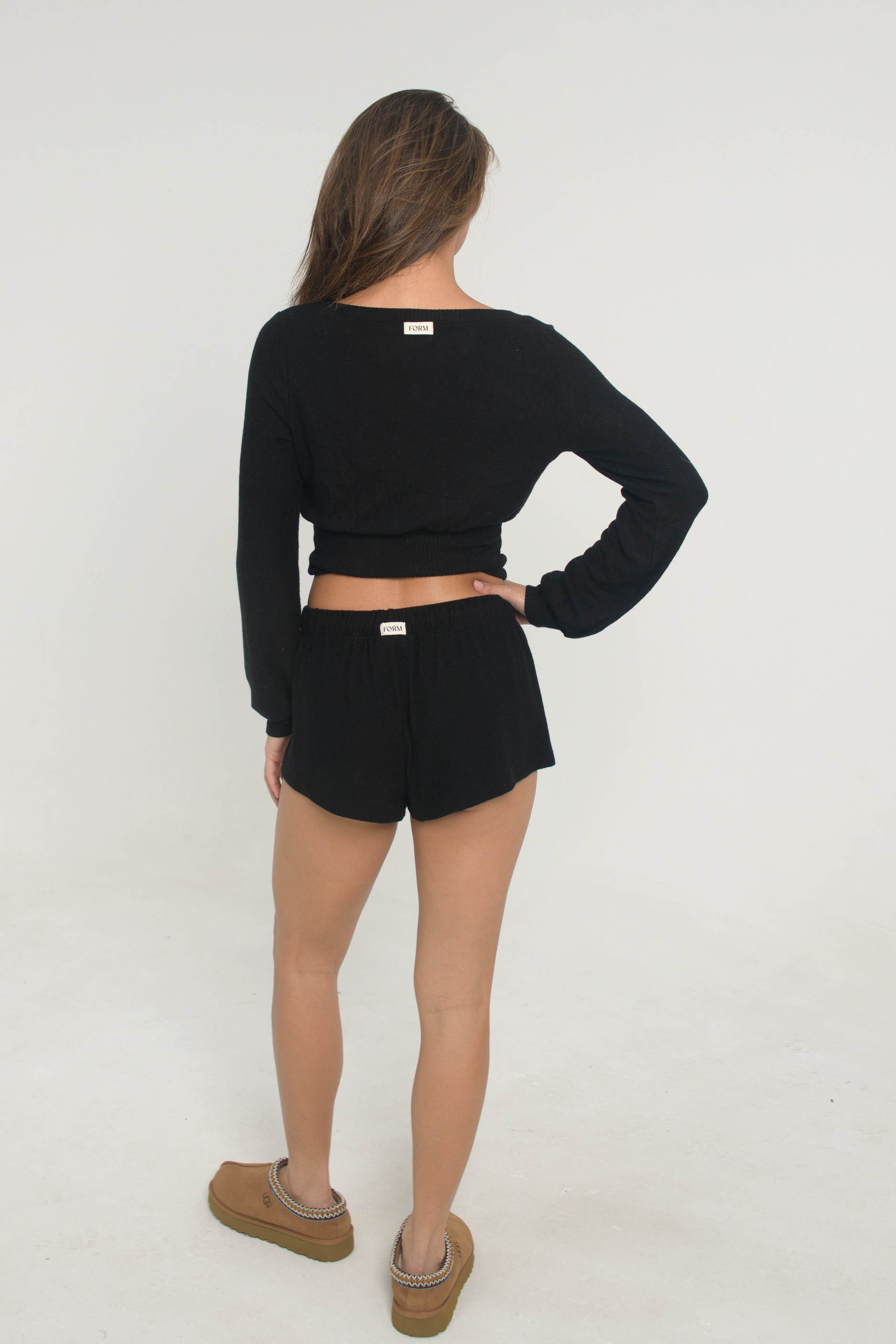 Sweater Shorts Black