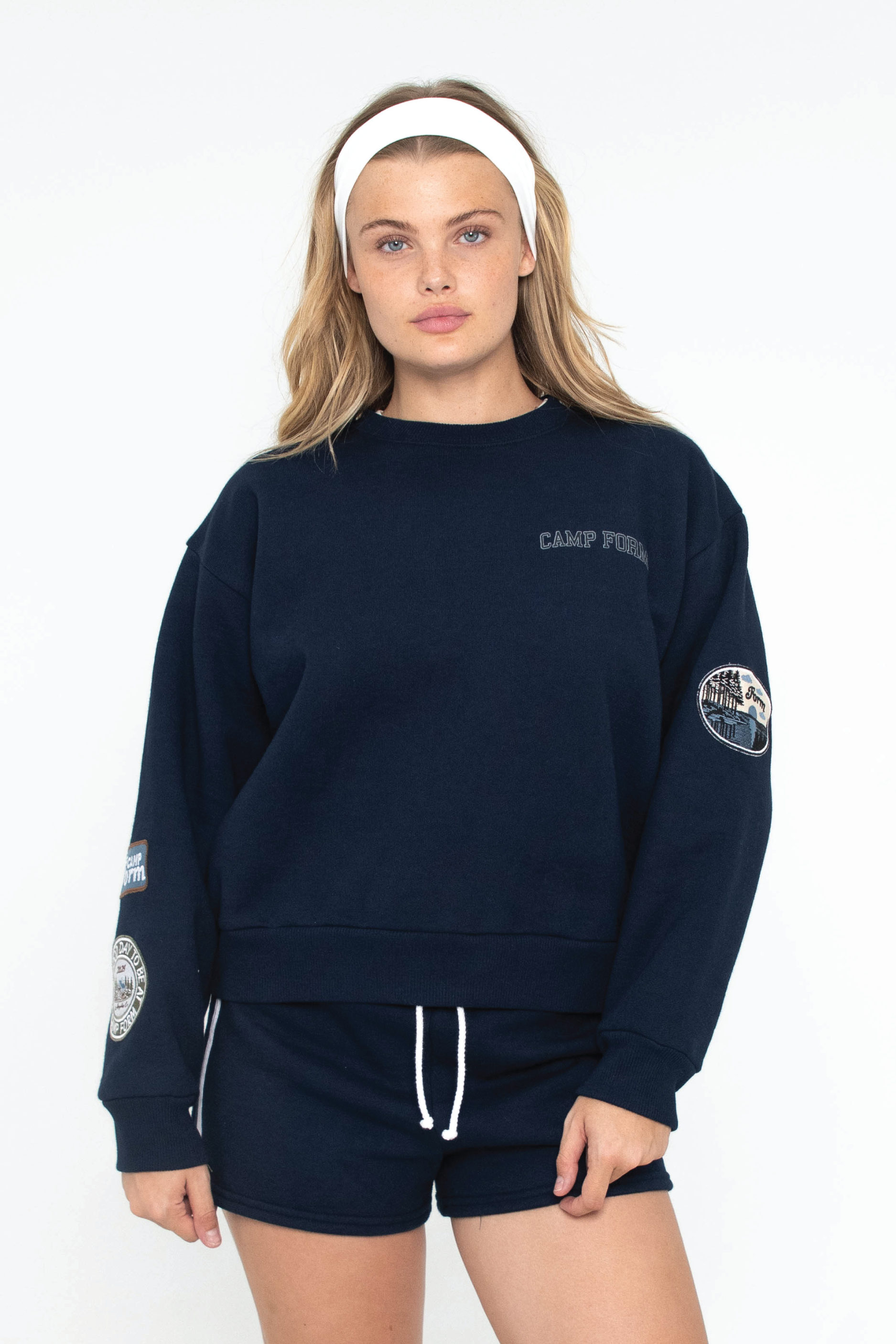 Camp Crewneck Navy