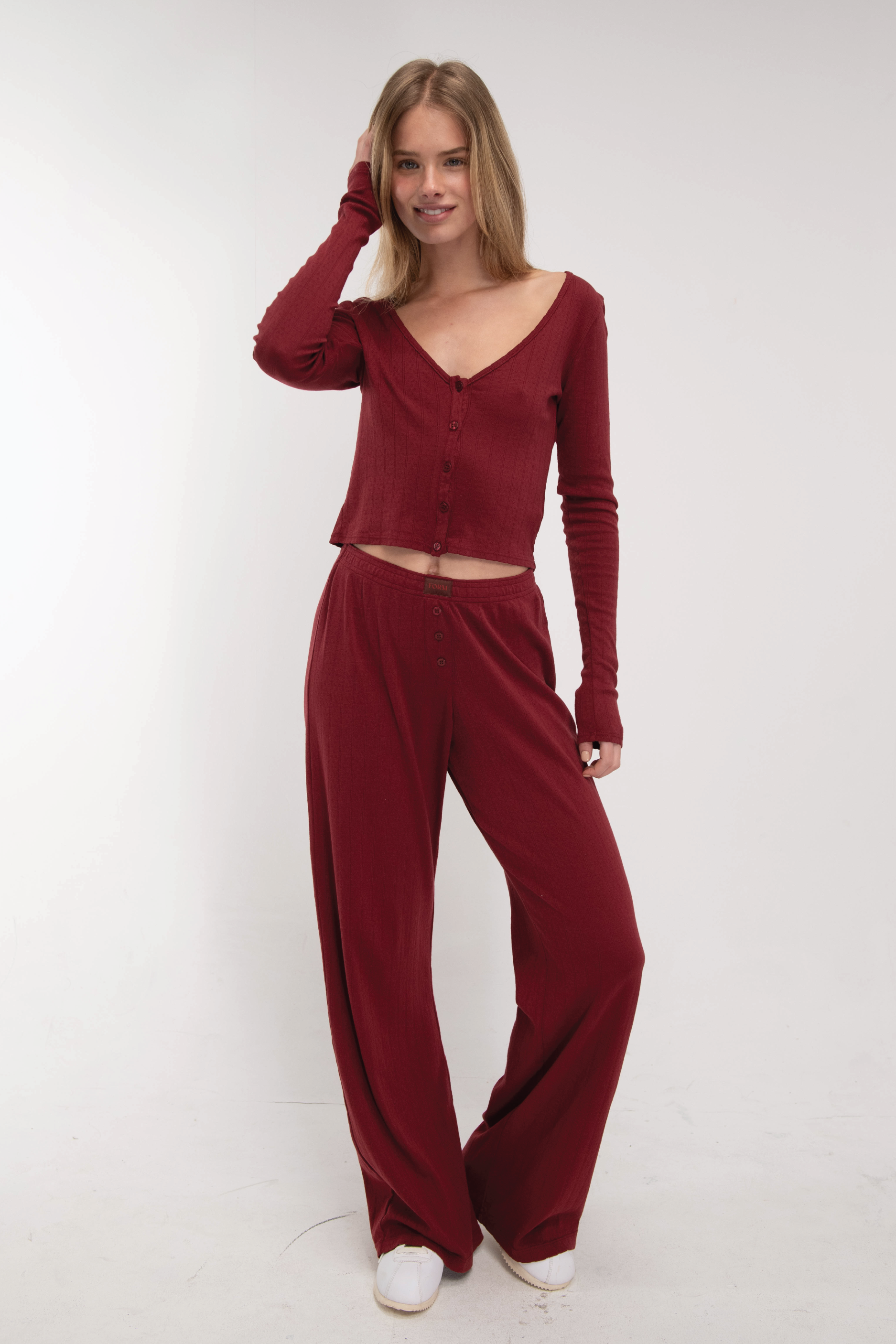 Pointelle Cardigan Sweetheart