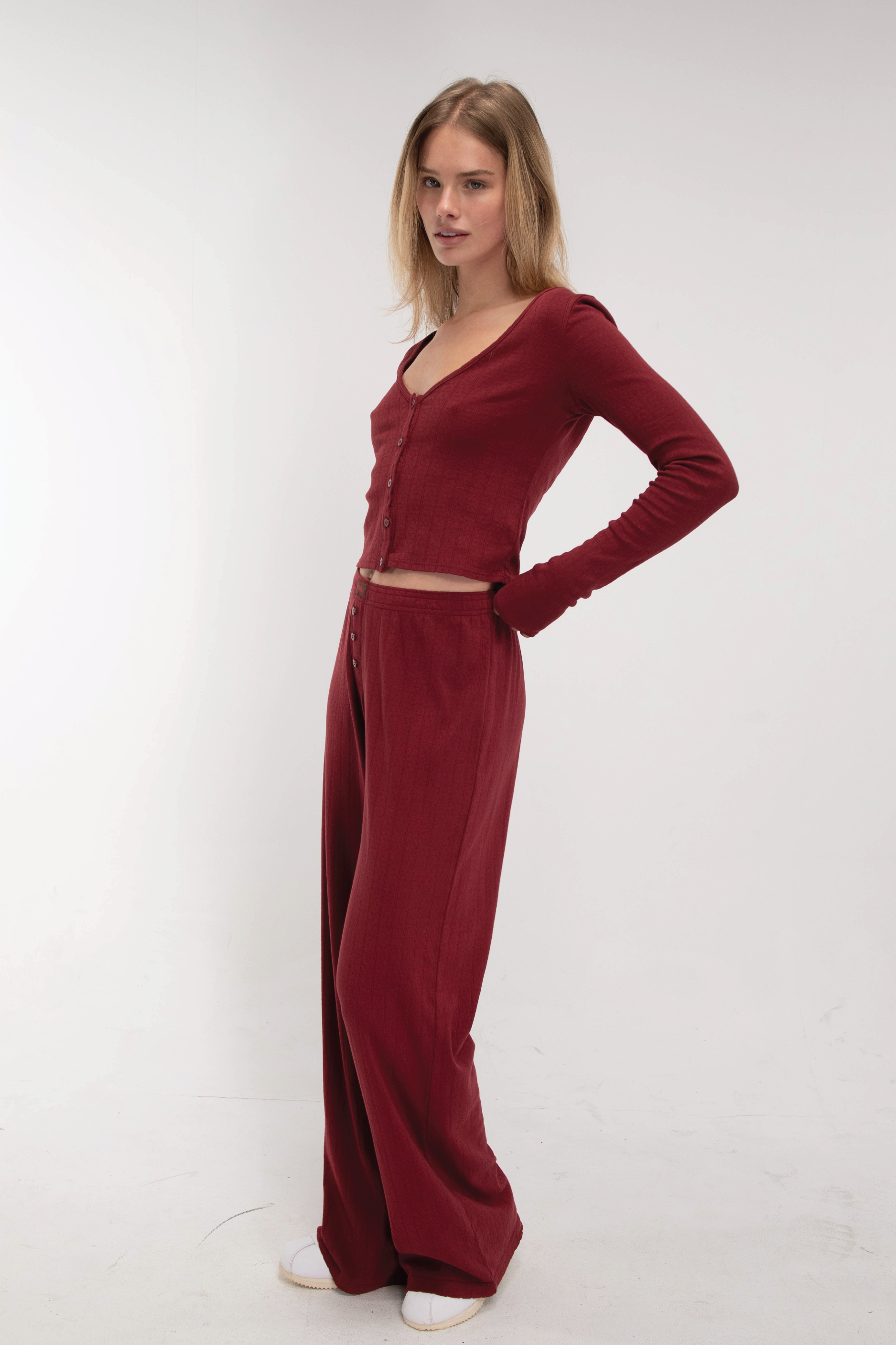 Pointelle Cardigan Sweetheart