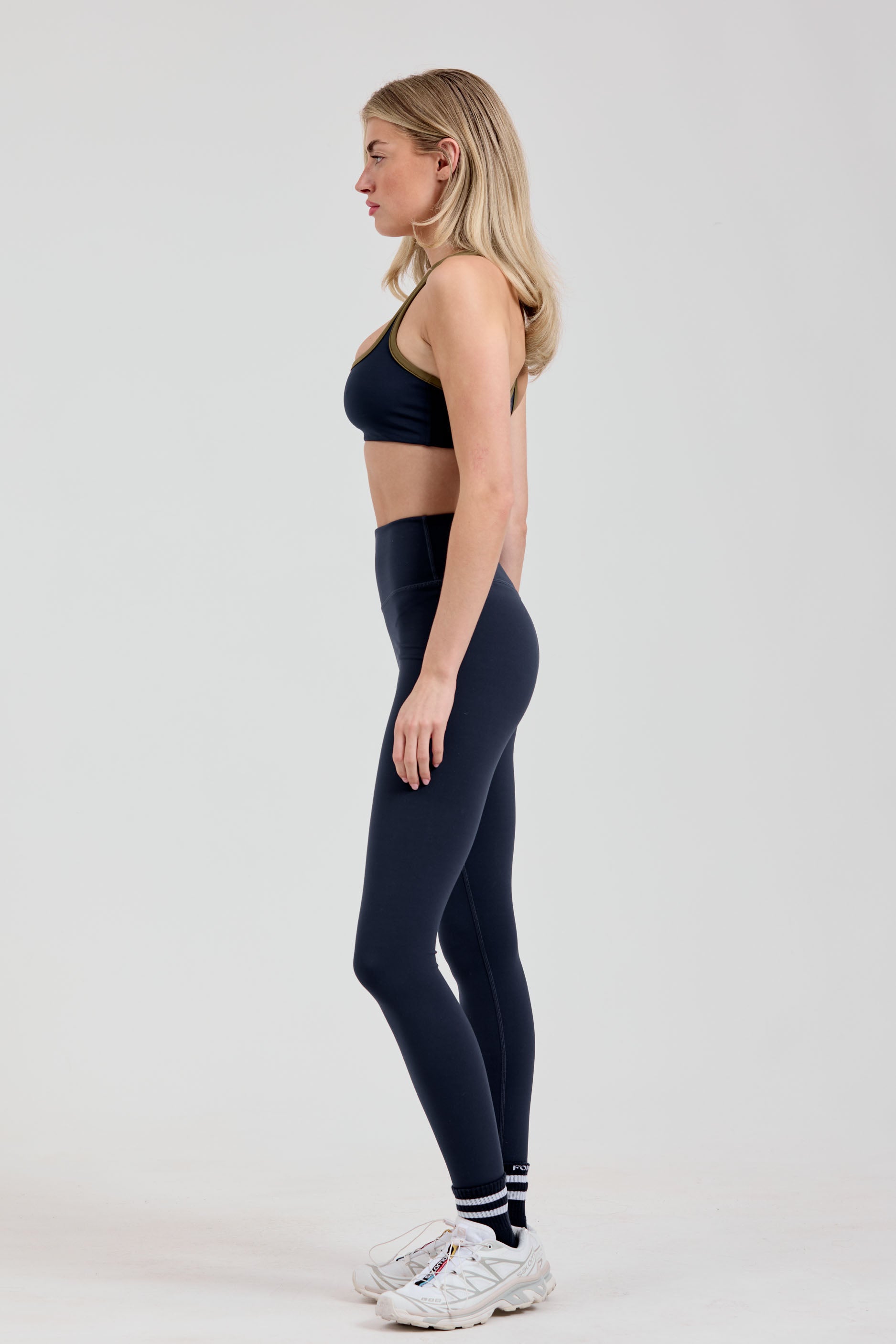 Reversible Racer Bra   Navy/Palm   Dolphin/Palm
