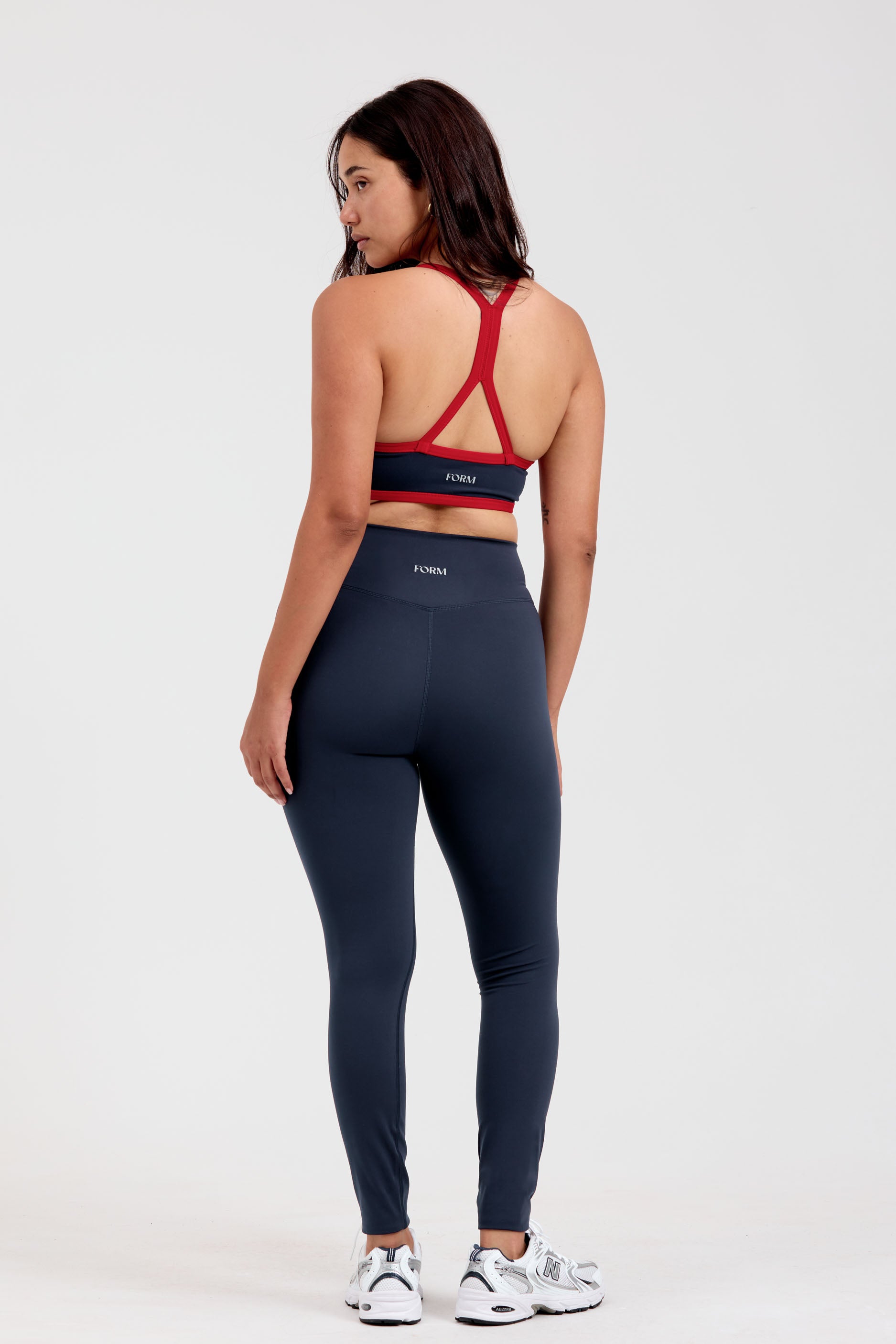 Reversible V Neck Bra   Cherry/Cherry   Navy/Cherry
