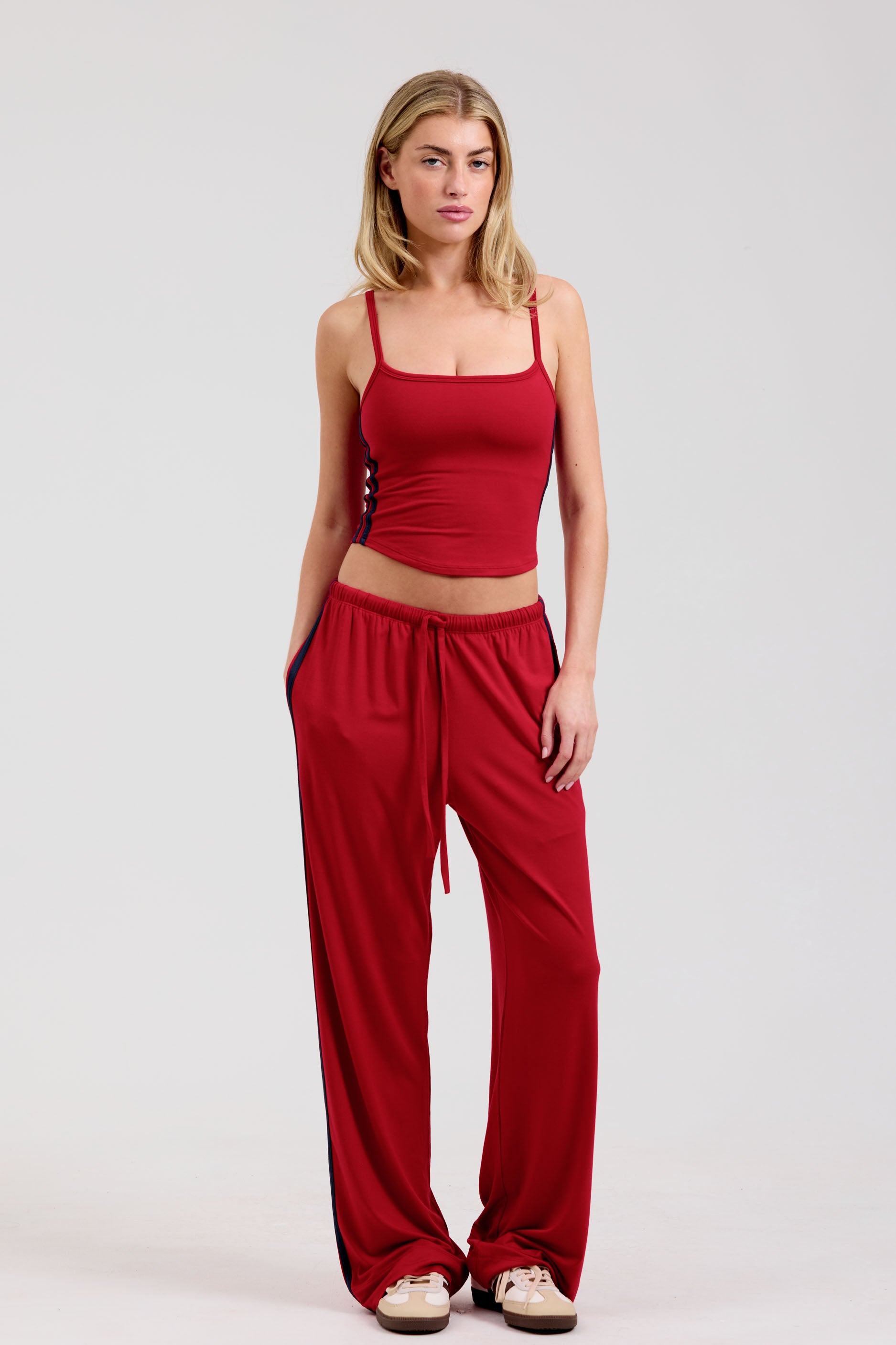 Lounge Cami   Cherry/Navy
