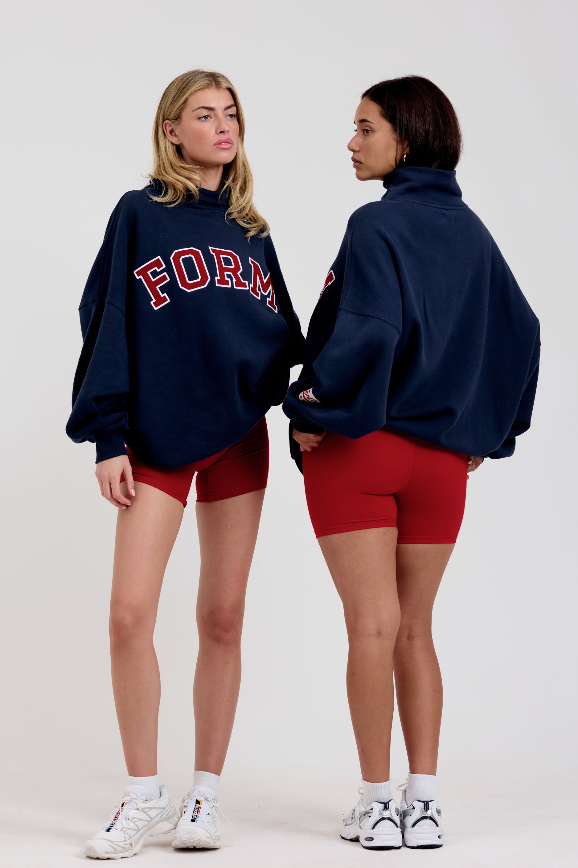 uniFORM Sweatshirt   Navy/Cherry
