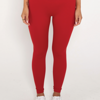 Core Leggings - Cherry