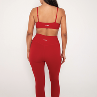 Core Leggings - Cherry