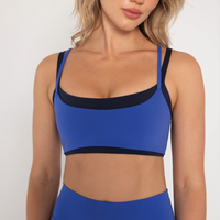 Layered Bra - Cobalt