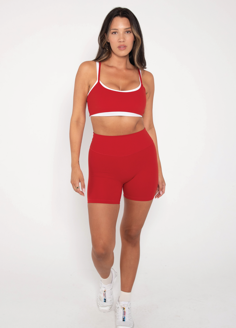 Core Shorts - Cherry