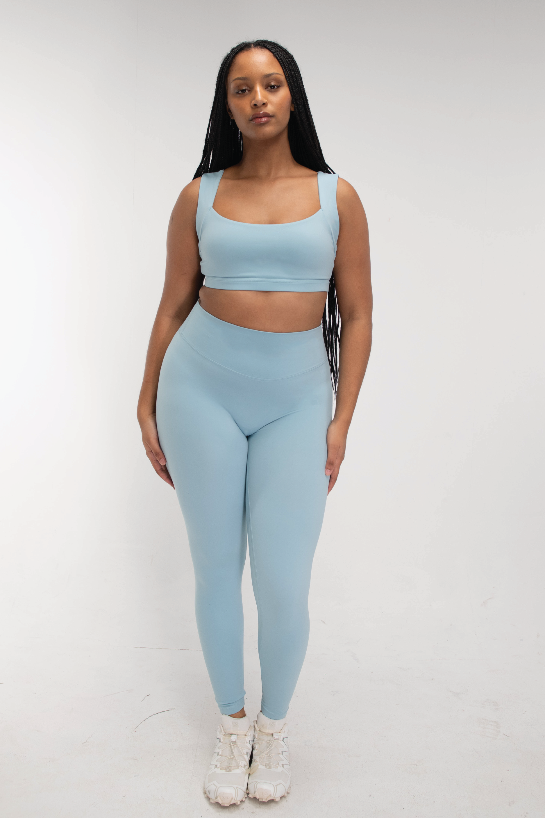 Sweetheart Supporter Bra   Sky
