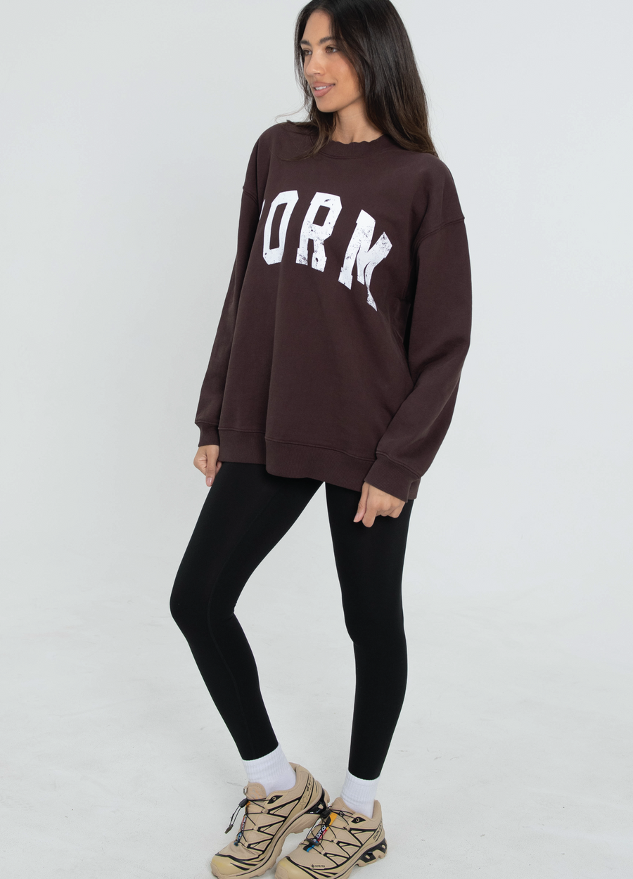 FORM Crewneck - Espresso