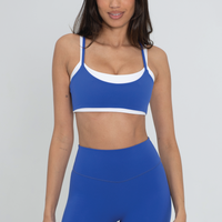 Layered Bra - Cobalt