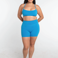 Core Shorts - Aqua