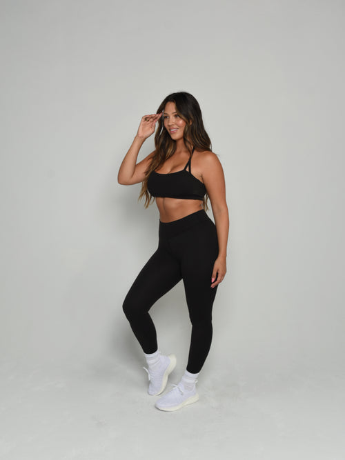 Black Essentials Leggings