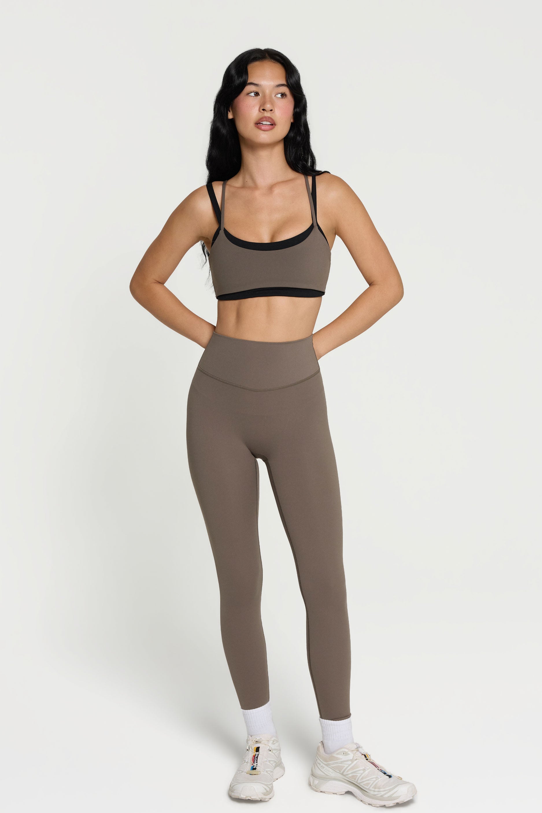 Layered Bra   Walnut
