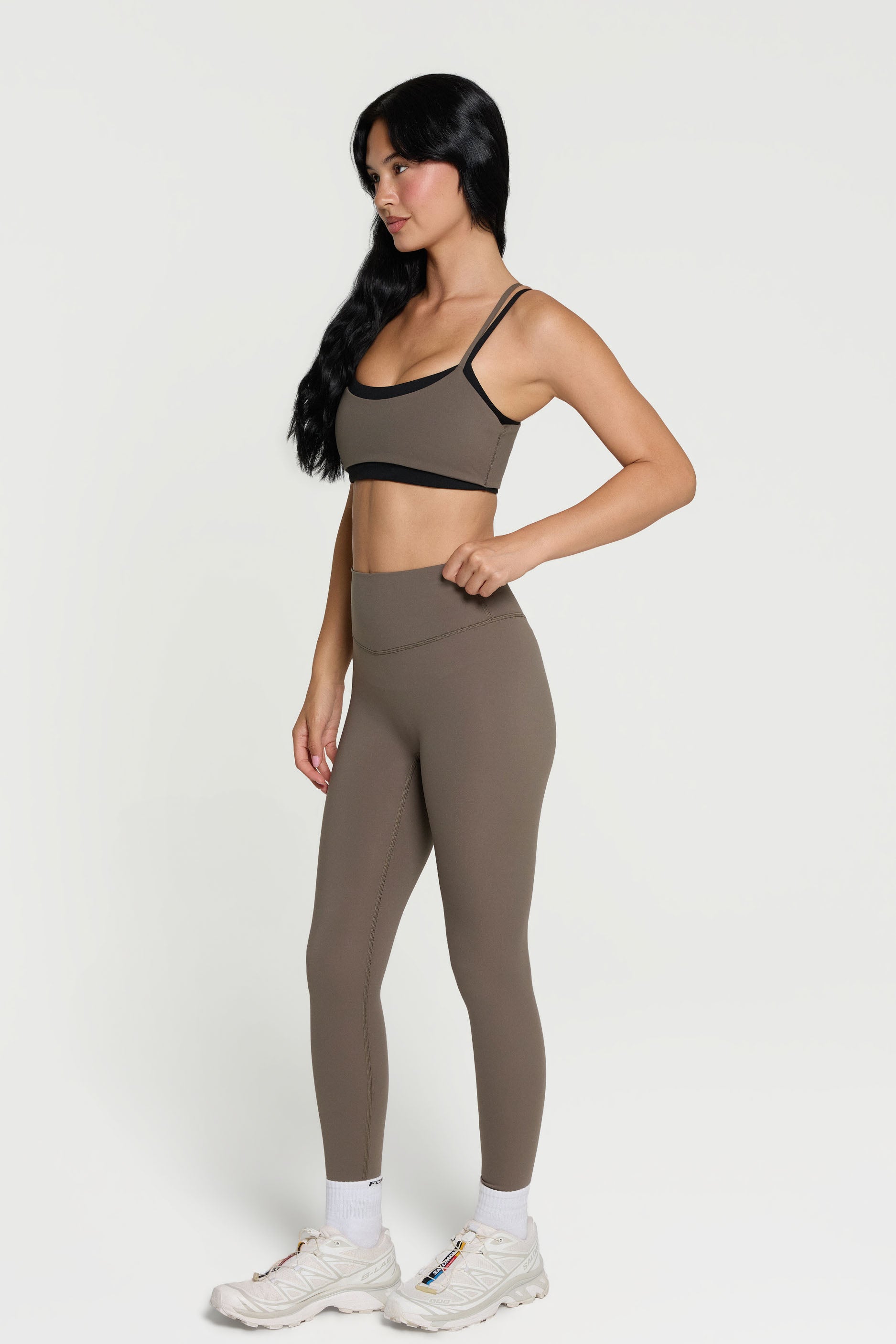 Layered Bra   Walnut
