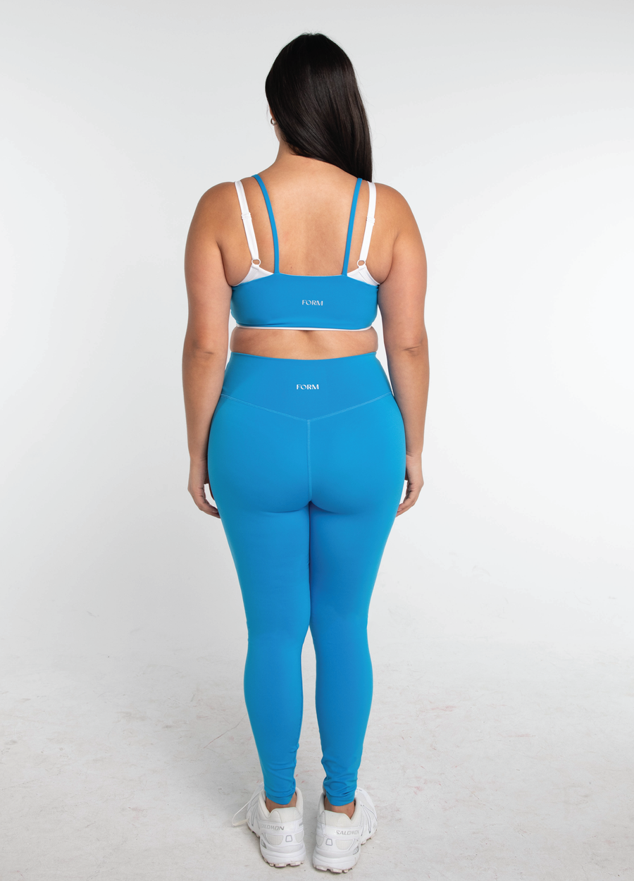 Core Leggings - Aqua