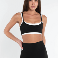 Layered Bra - Black