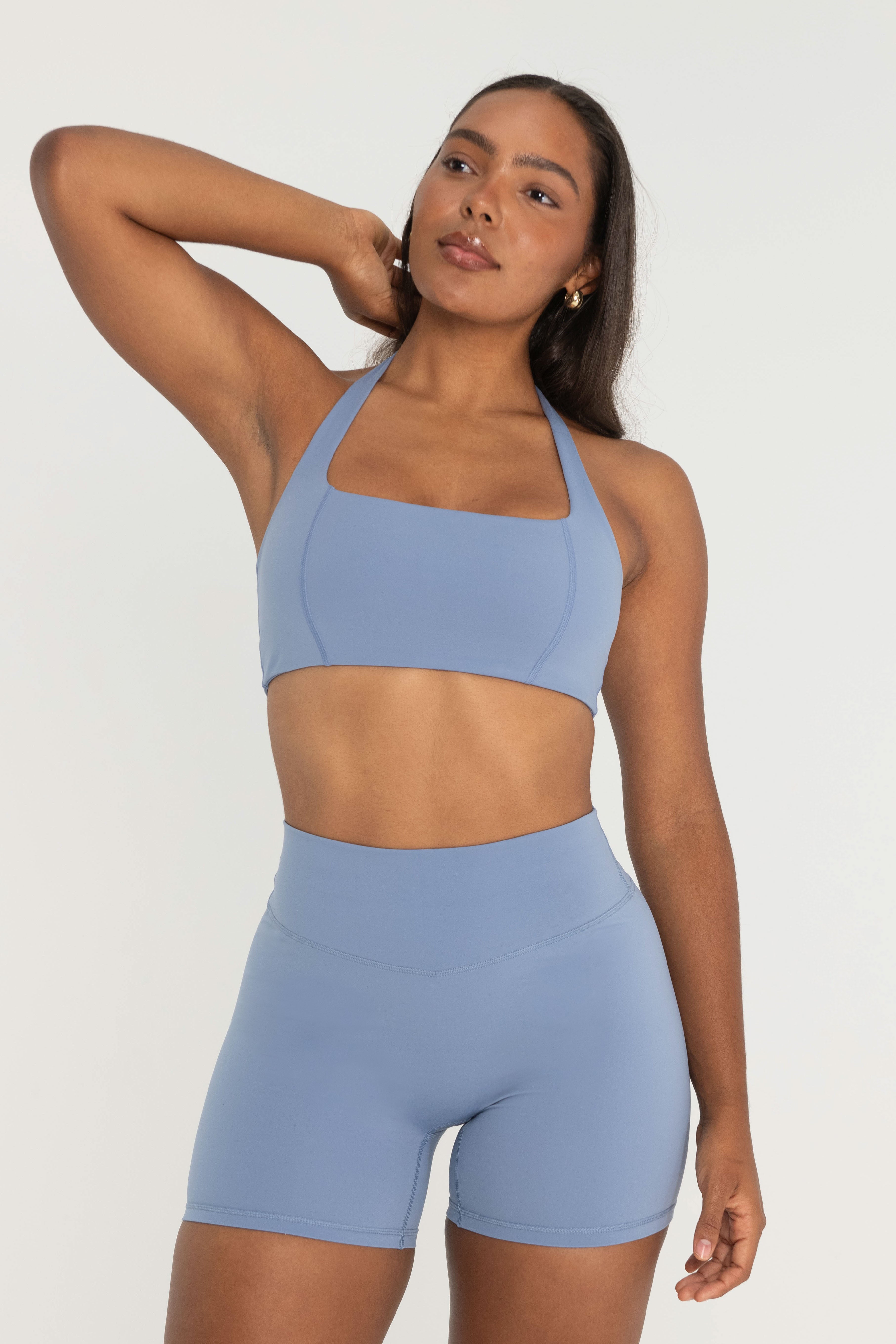 Halter Bra   Glacier
