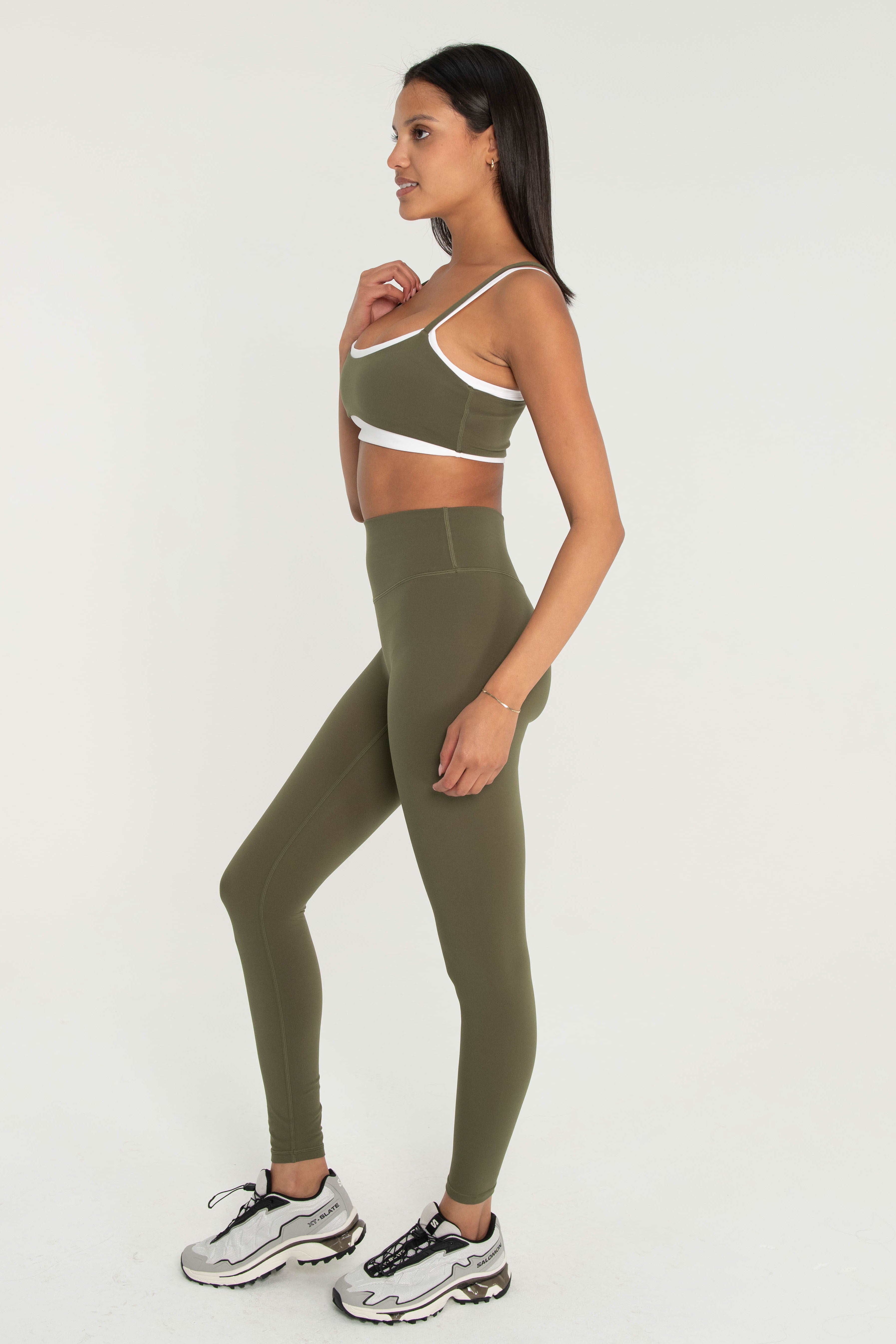 Core Leggings   Olive
