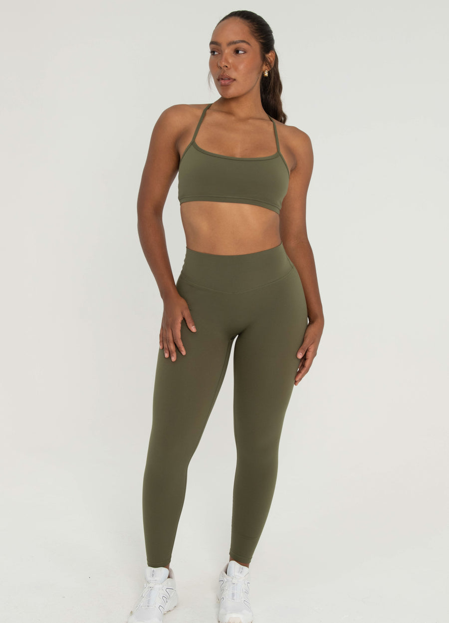 Core Leggings - Olive